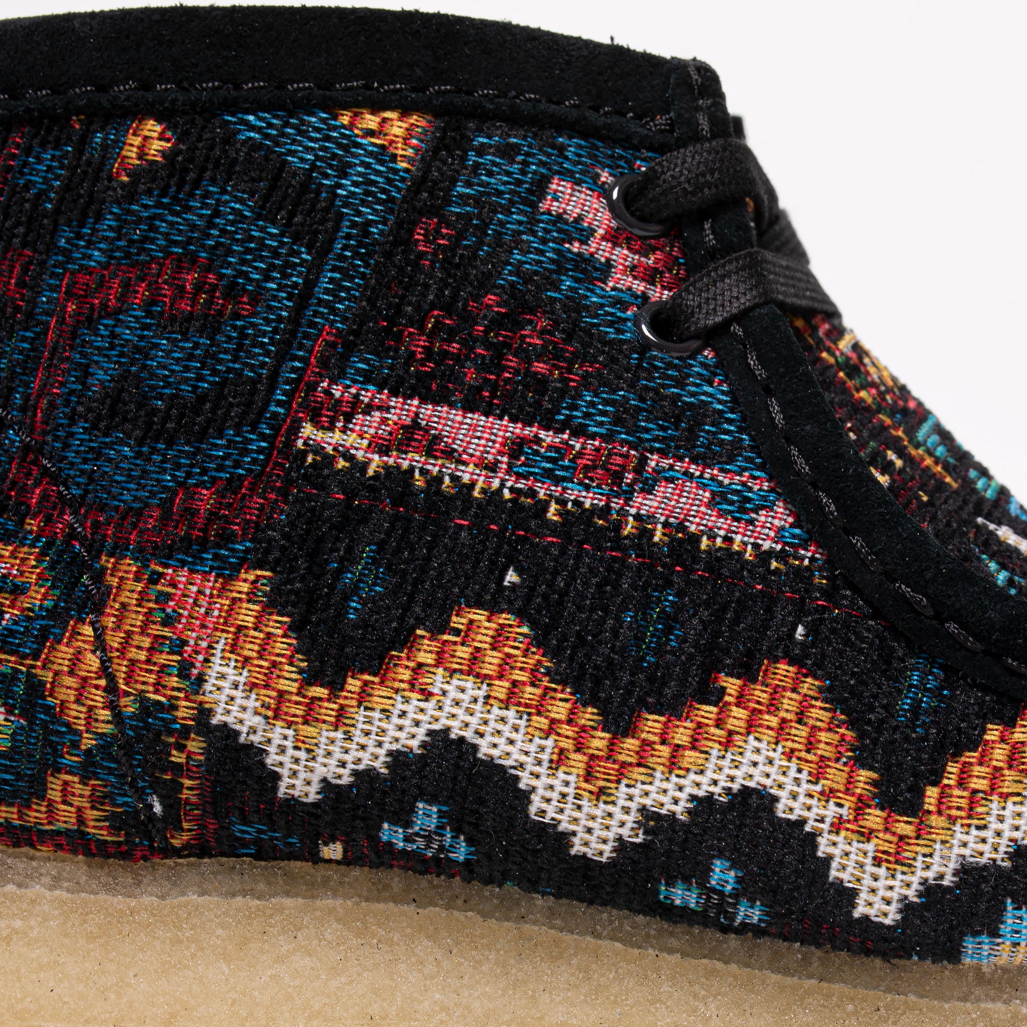 Clarks Mens Wallabee Boot 'Black' - Image 4