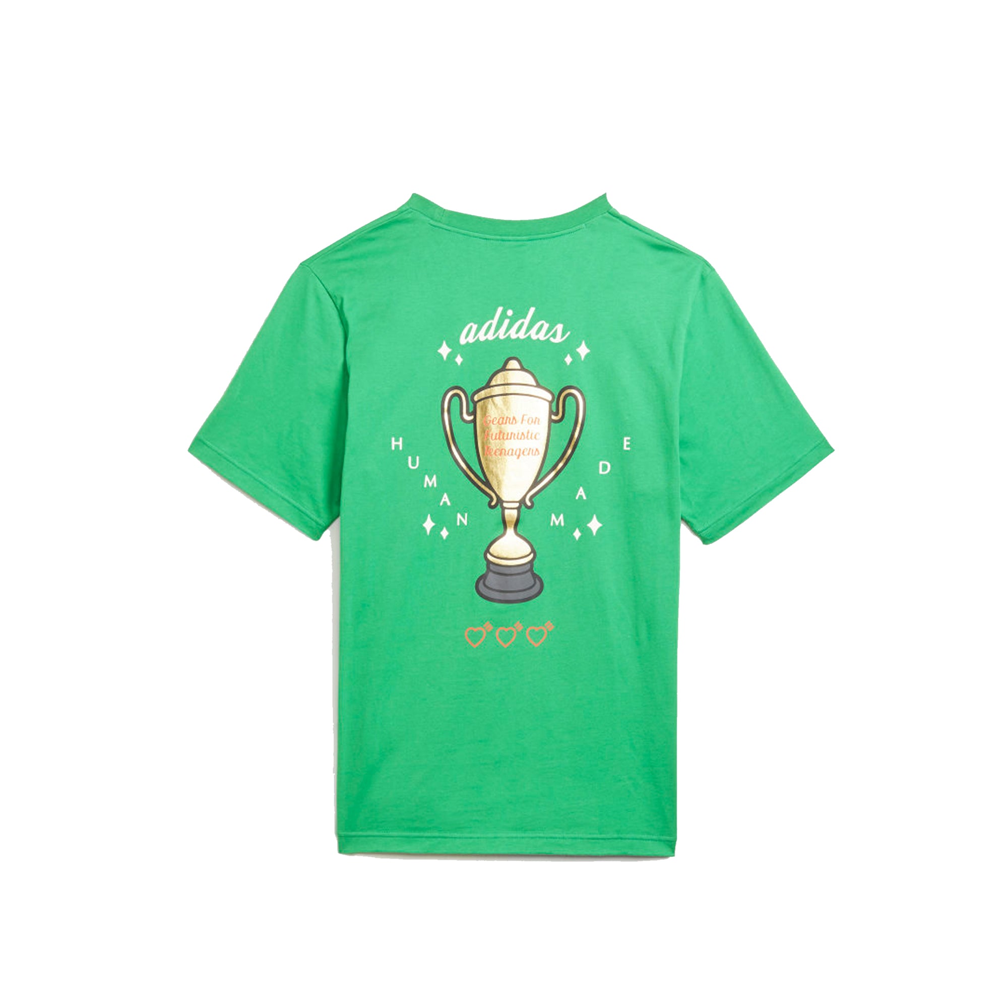 Adidas Mens HM Graphic T-Shirt 'Green' - Image 2