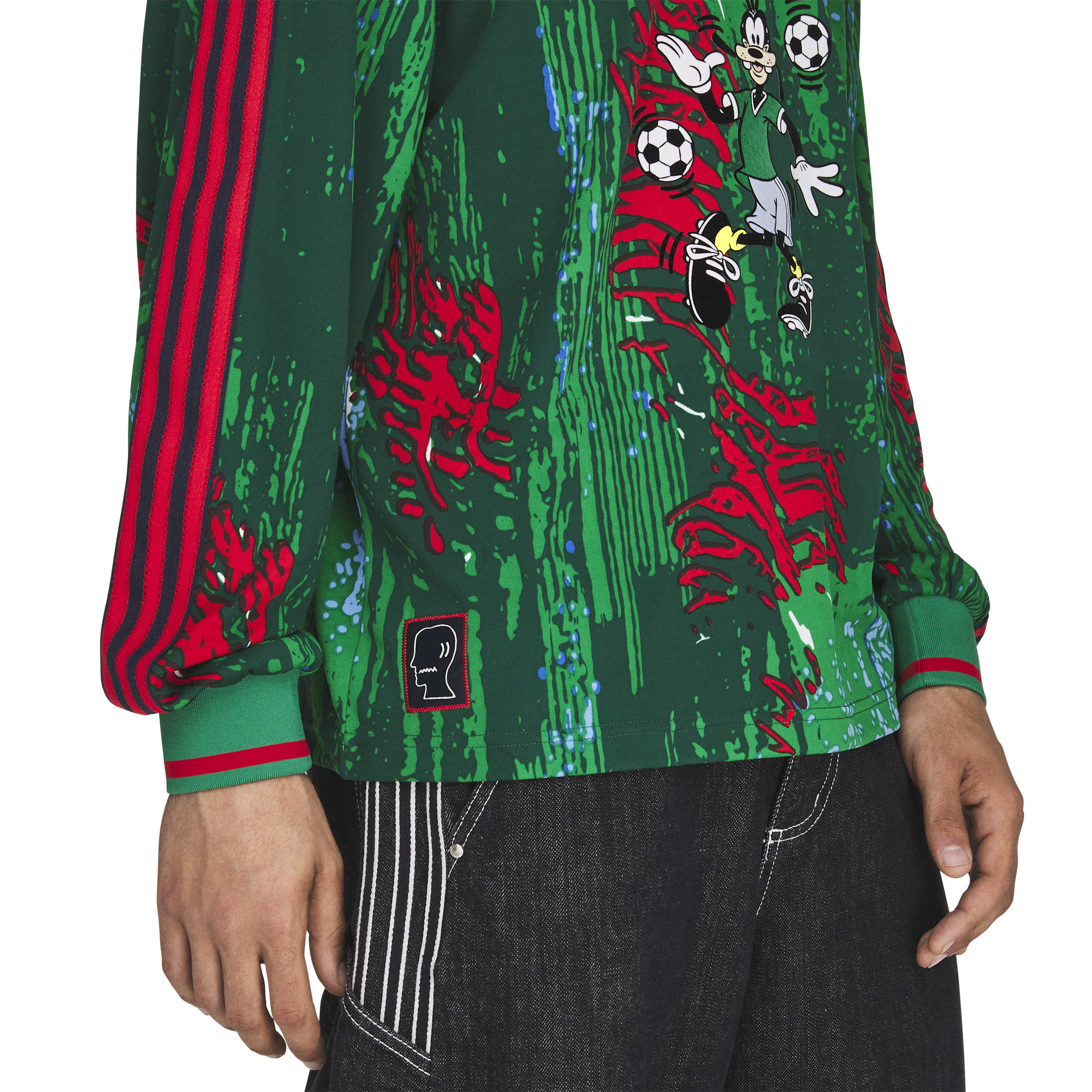 Adidas x Brain Dead x Disney Mens  LS Jersey - Image 4