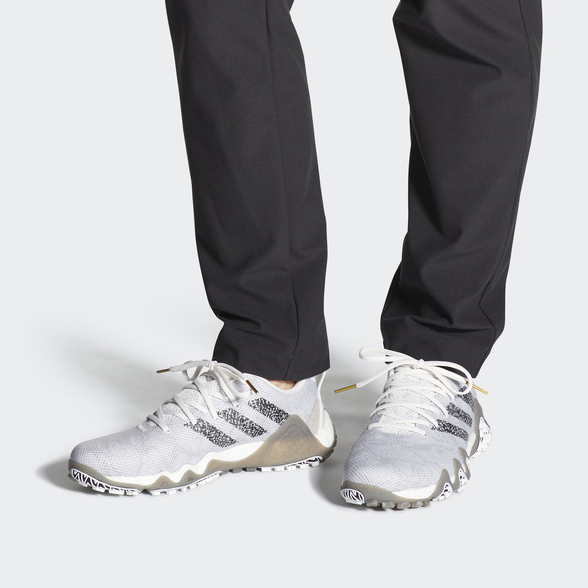 Adidas Mens Codechaos 22 Recycled Polyester Spikeless Golf Shoes - Image 4