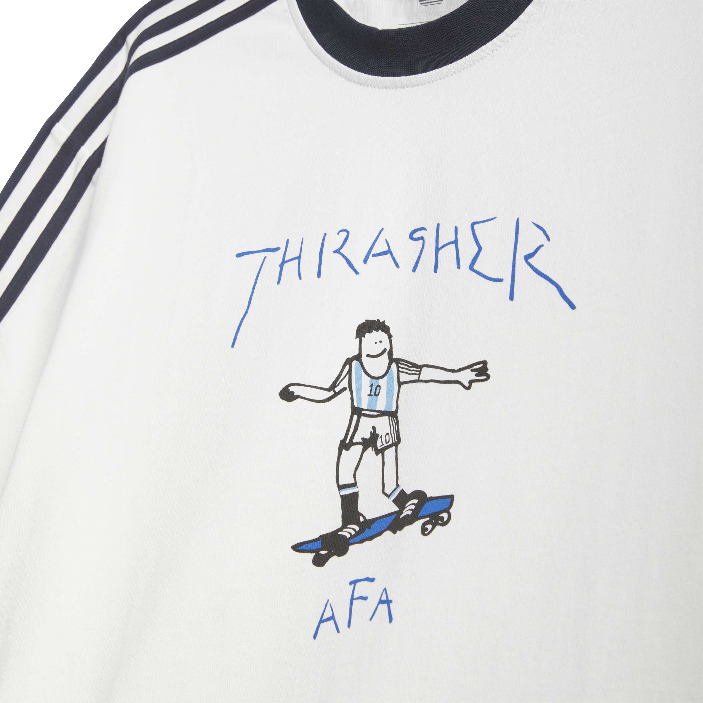 Adidas x Thrasher x Argentina Mens Tee - Image 4