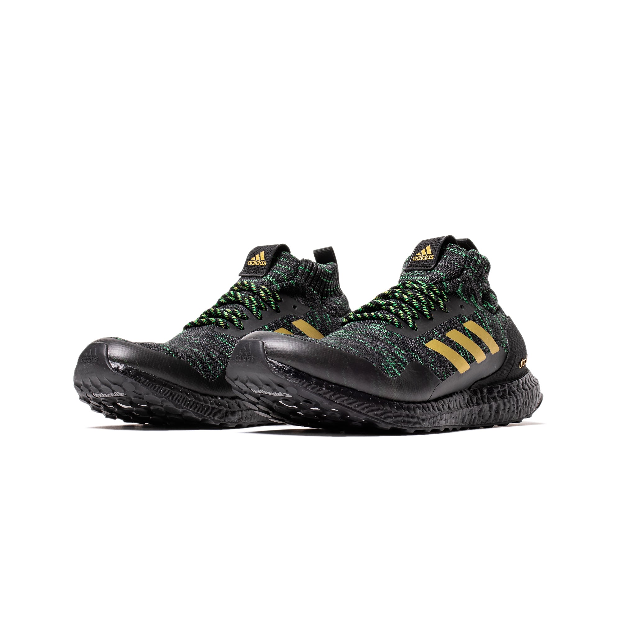 Adidas Men Ultra Boost DNA Mid x PE 'Black' Shoes - Image 2