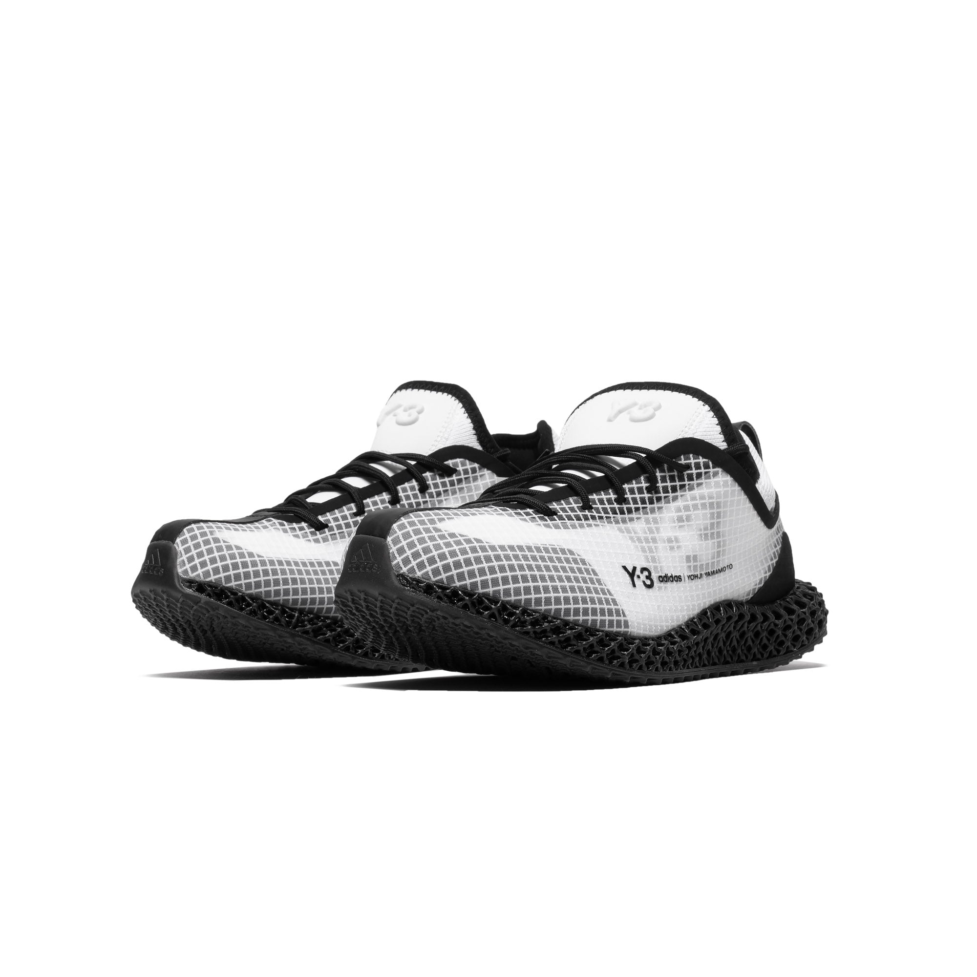Adidas Men Y-3 Runner 4D IO 'Core Black' Shoes - Image 2