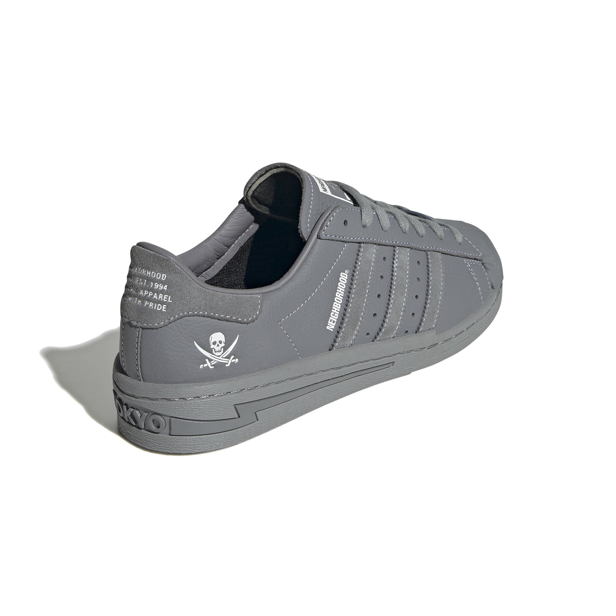 Adidas x NEIGHBORHOOD Mens Superstar Trainers Shoes - Image 3