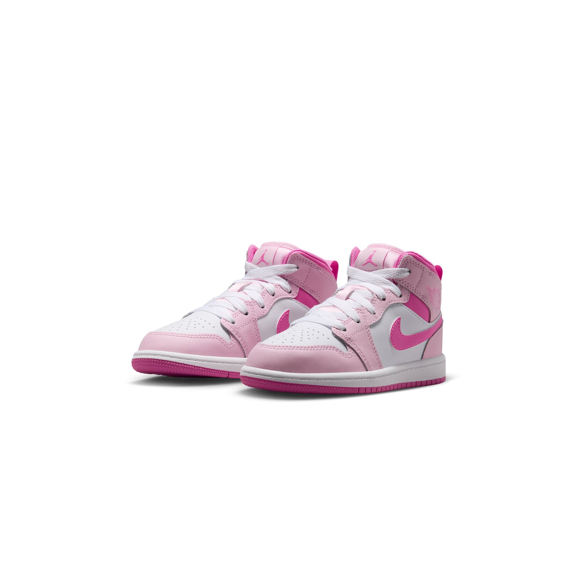 Air Jordan 1 Little Kids Mid Shoes - Image 2