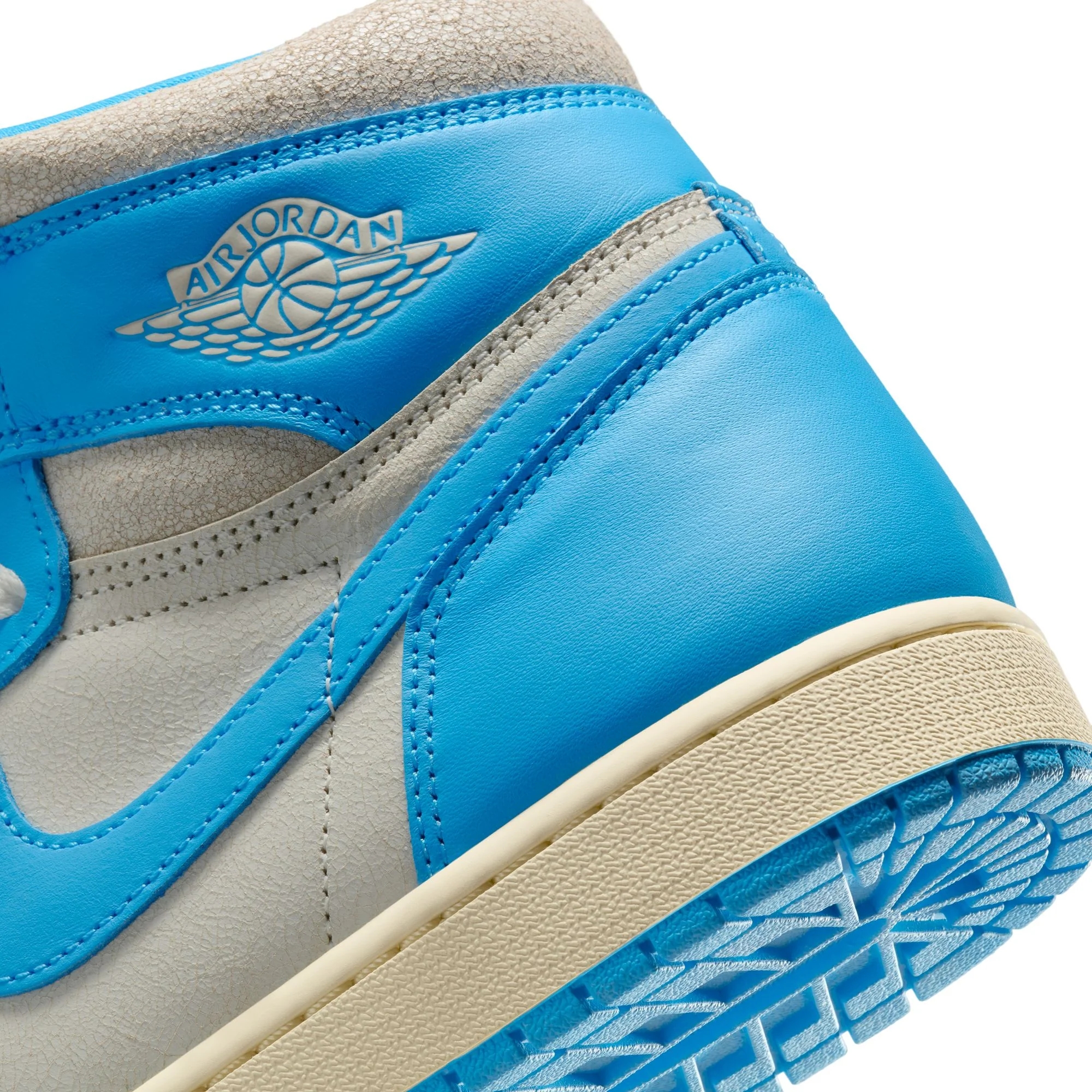 Air Jordan 1 Mens Retro High OG "UNC Reimagined" Shoes - Image 4