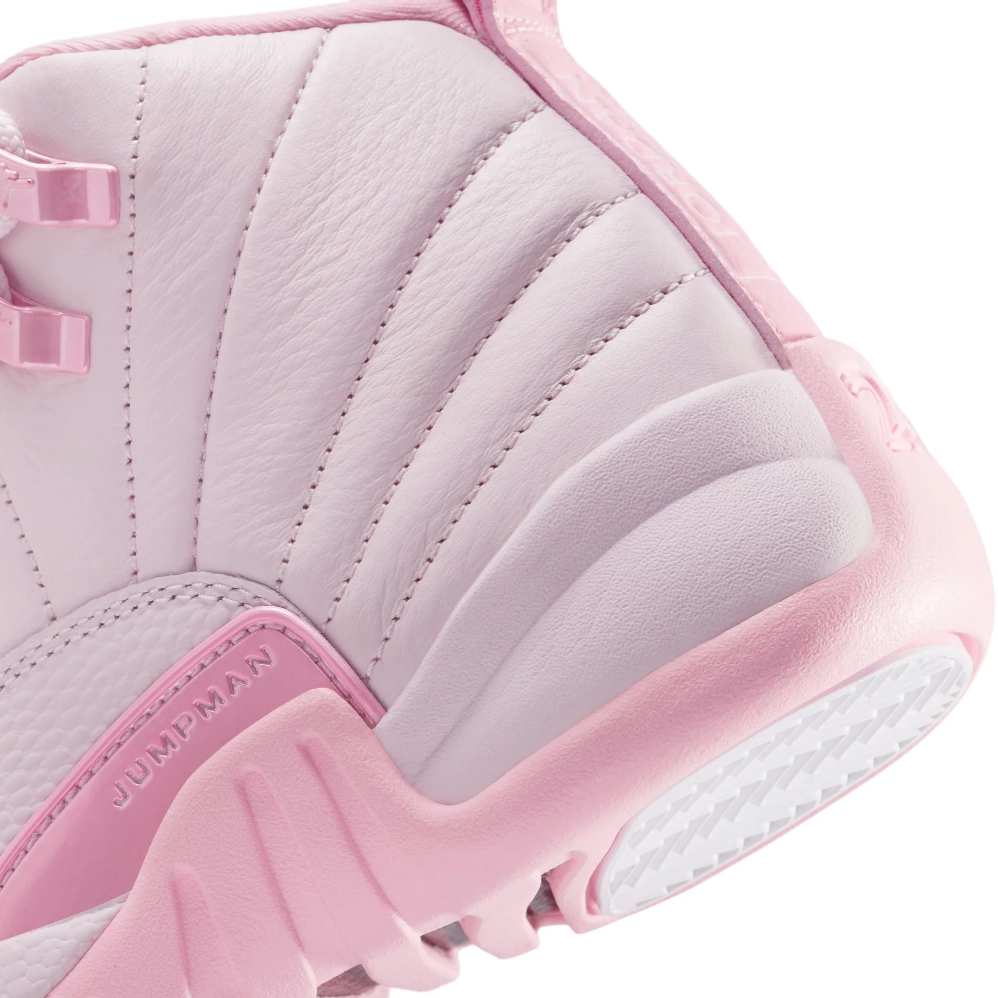 Air Jordan 12 Kids Retro "Pearl Pink" Shoes - Image 4