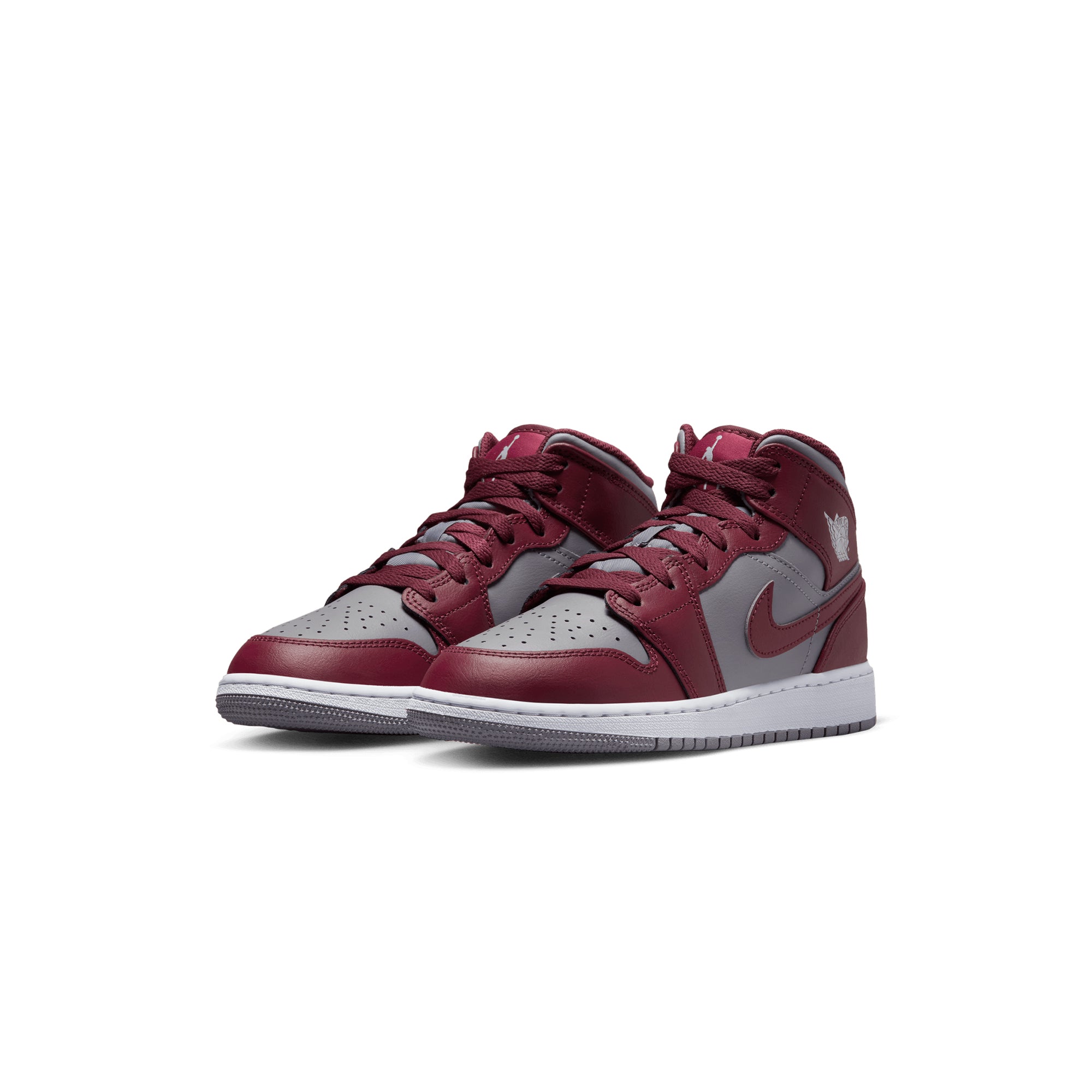 Air Jordan Kids 1 Mid Shoes - Image 2