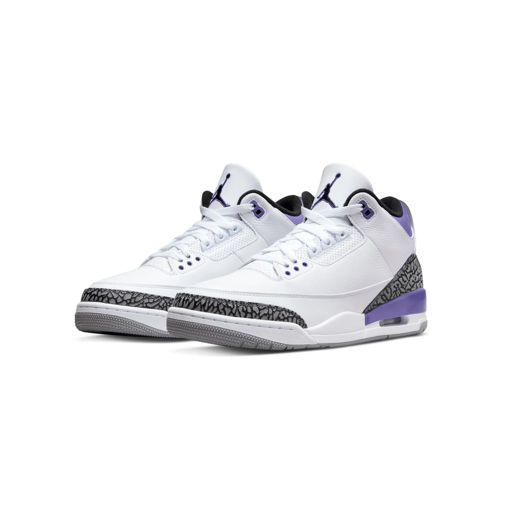 Air Jordan Mens 3 Retro Shoes - Image 2