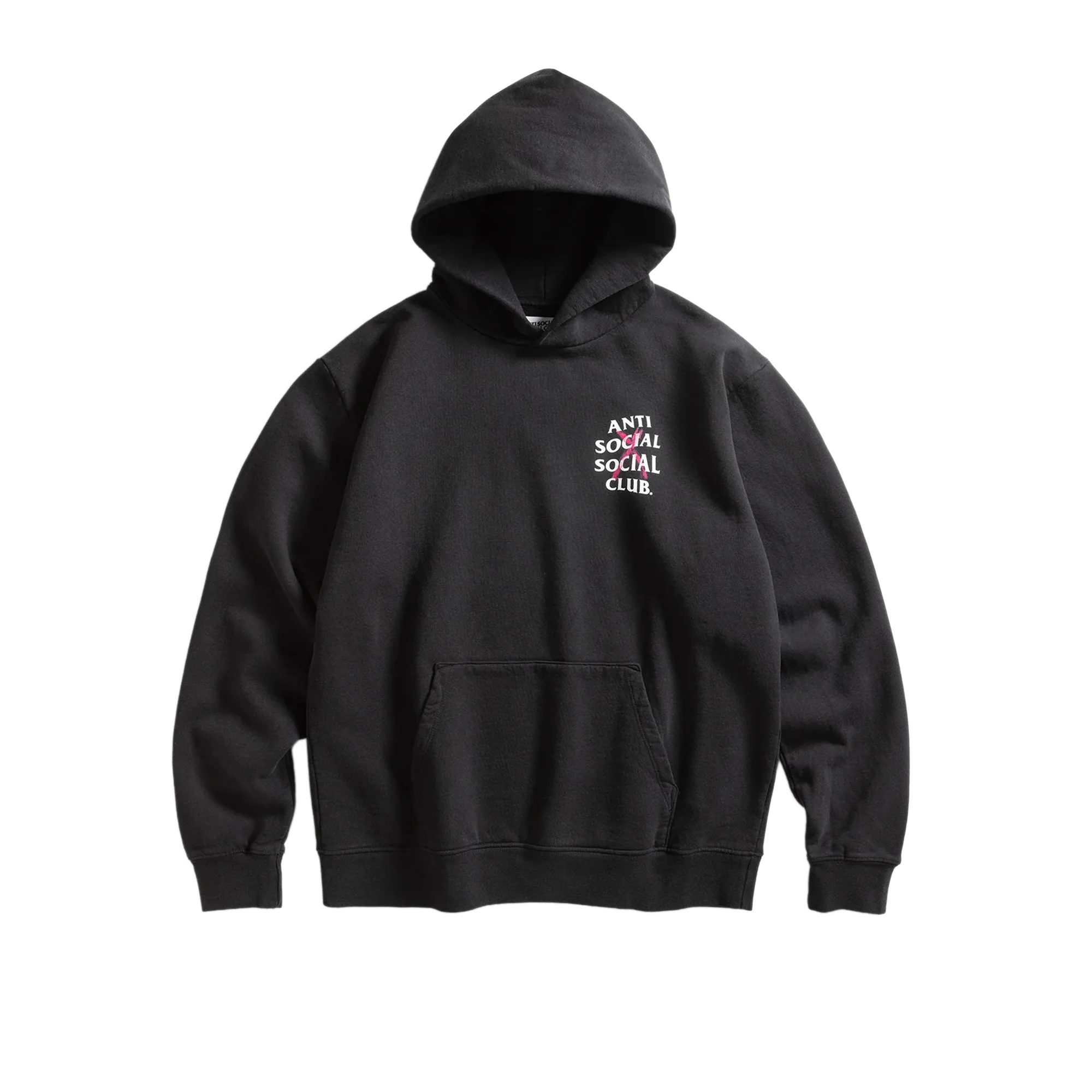 Anti Social Social Club Mens Cancelled Hand Painted Hoodie