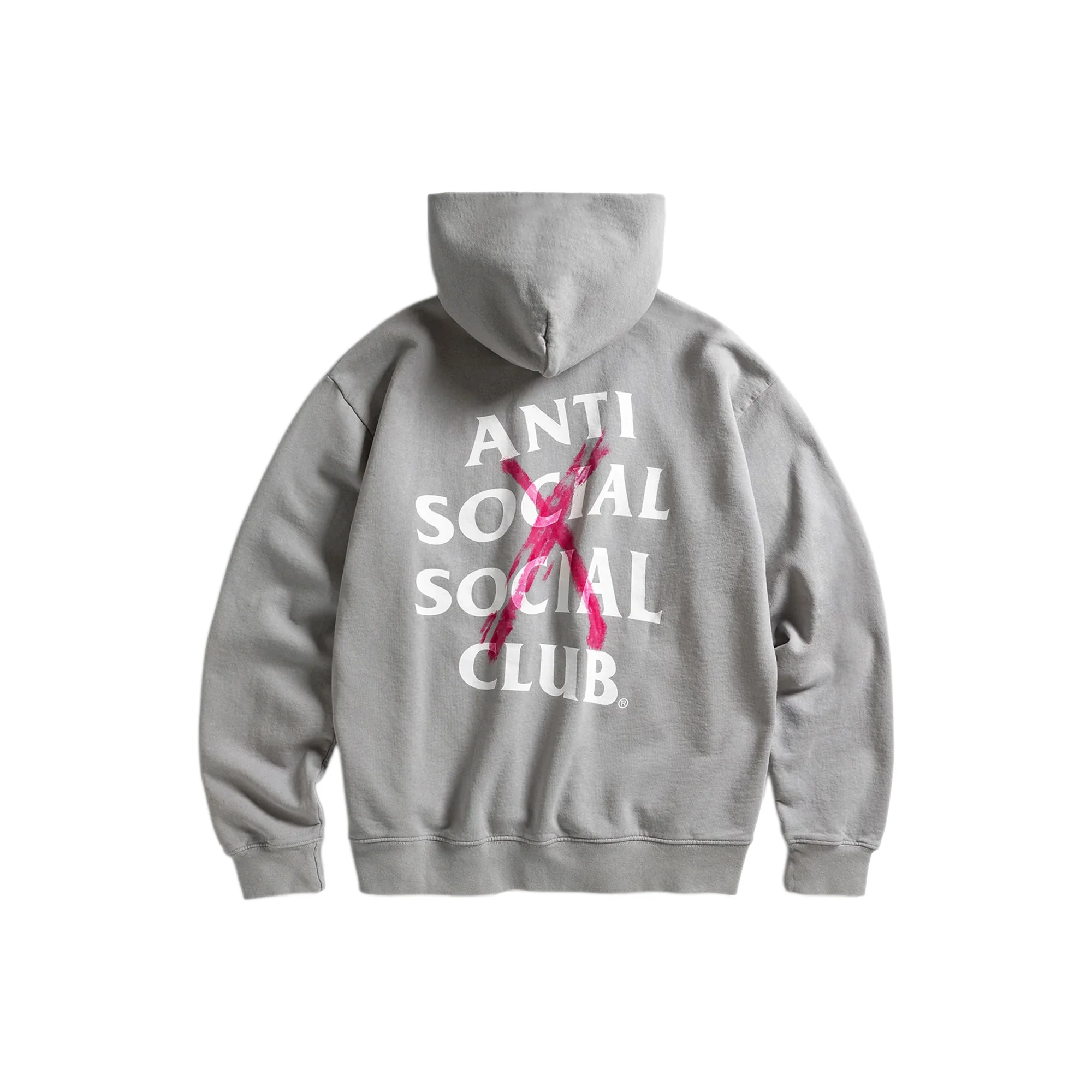 Anti Social Social Club Mens Cancelled Hand Painted Hoodie - Image 2