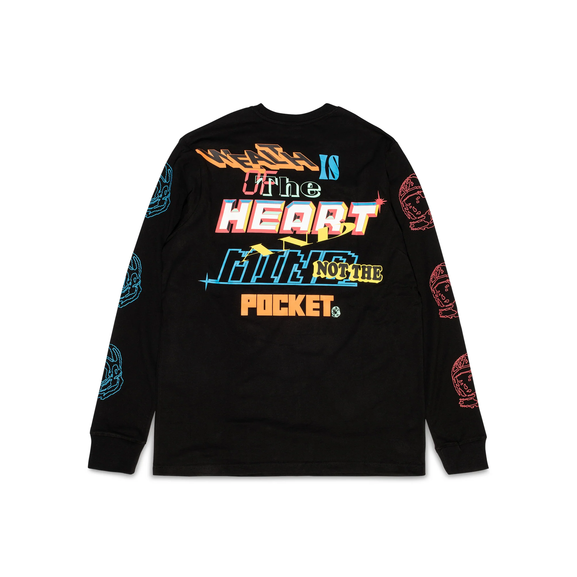 Billionaire Boys Club BB Heart And Mind LS Tee 'Black' - Image 2