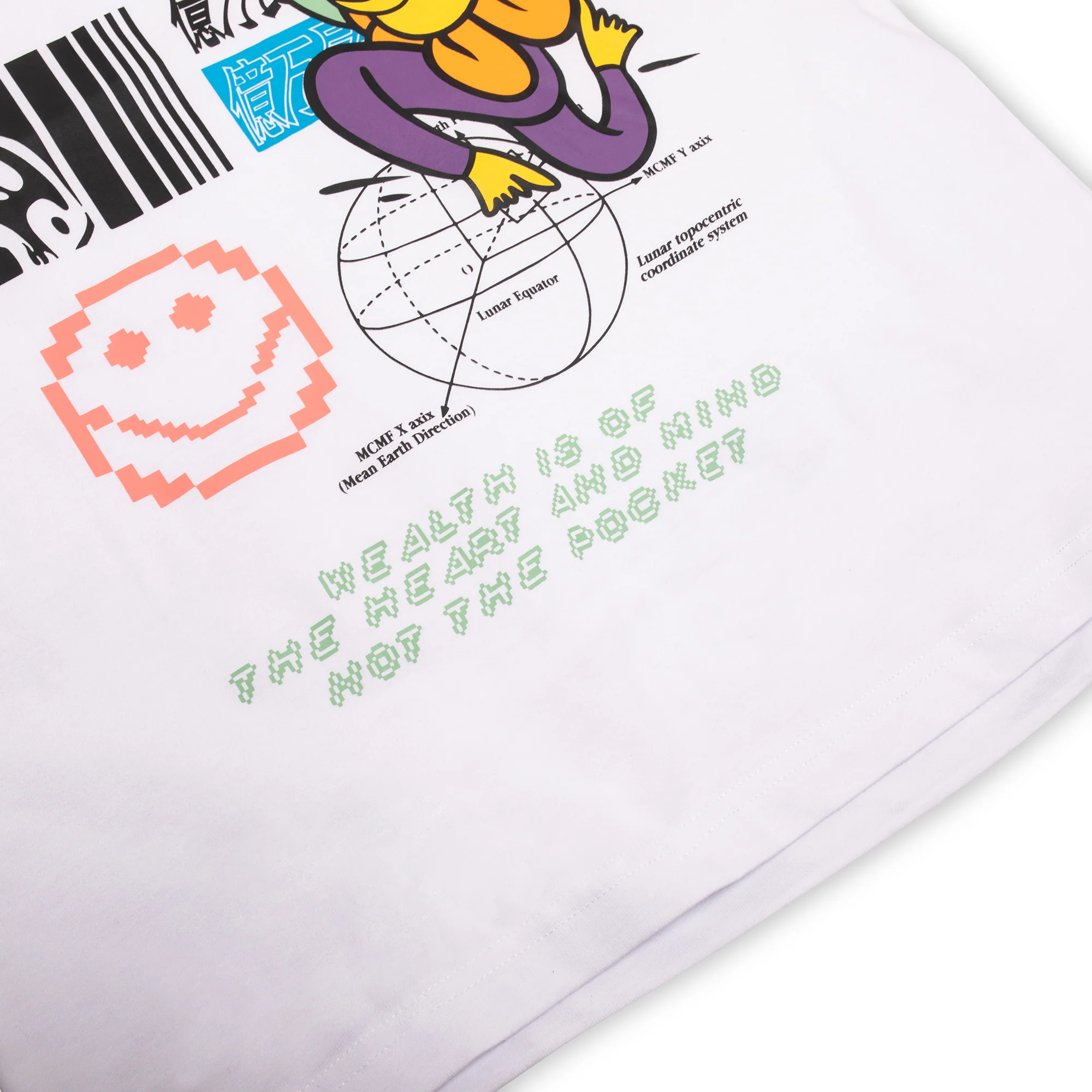 Billionaire Boys Club Mens Flora SS Tee 'White' - Image 3