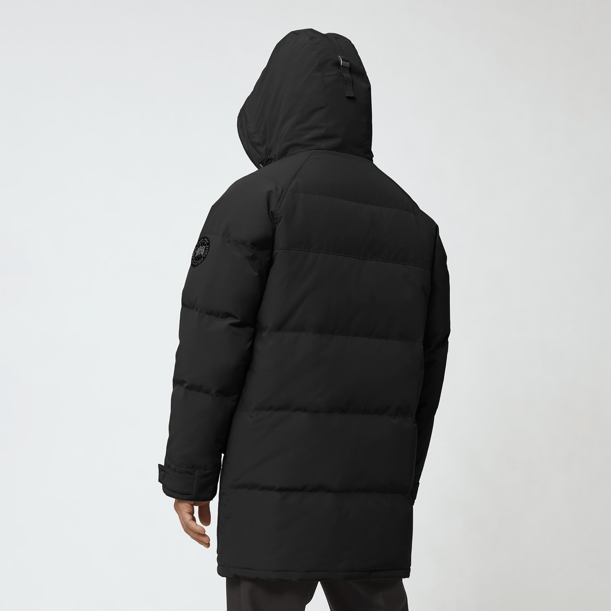Canada Goose Mens Emory Parka 'Black' - Image 3
