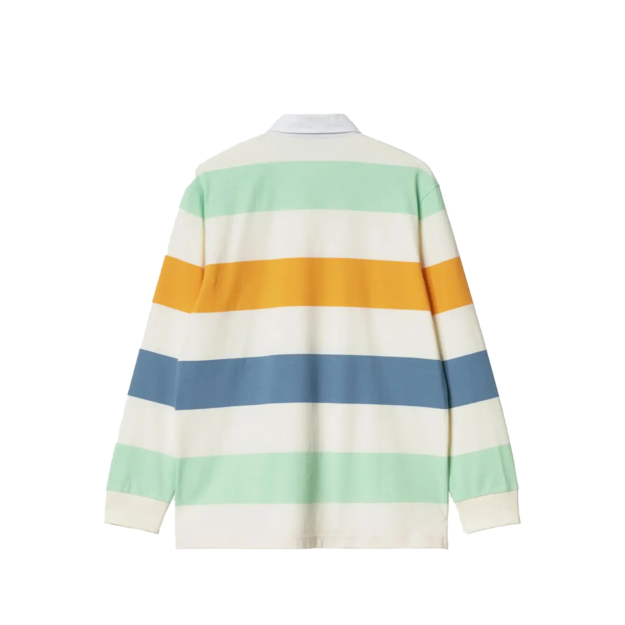 Carhartt WIP Mens Henwick Rugby Shirt Wax - Image 2