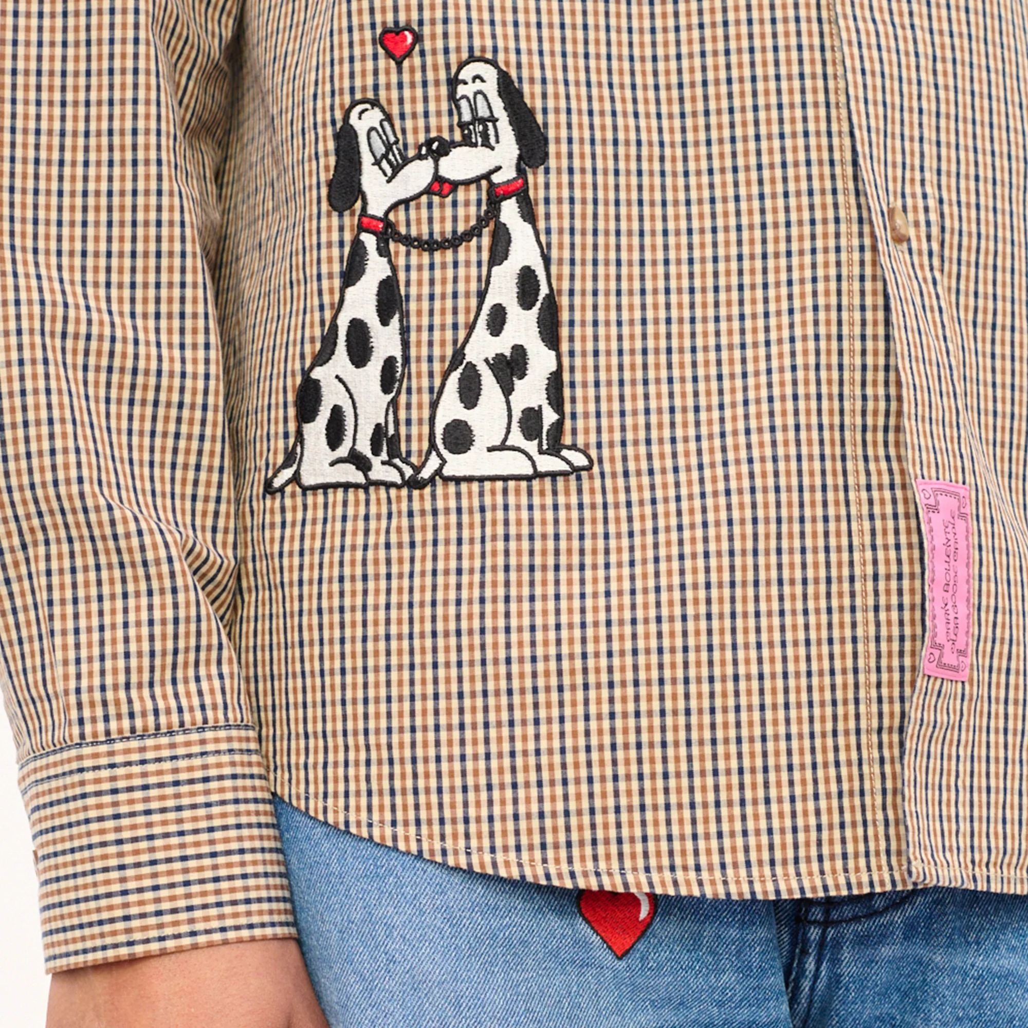 Carne Bollente Mens The Puppy Lovers Shirt - Image 4