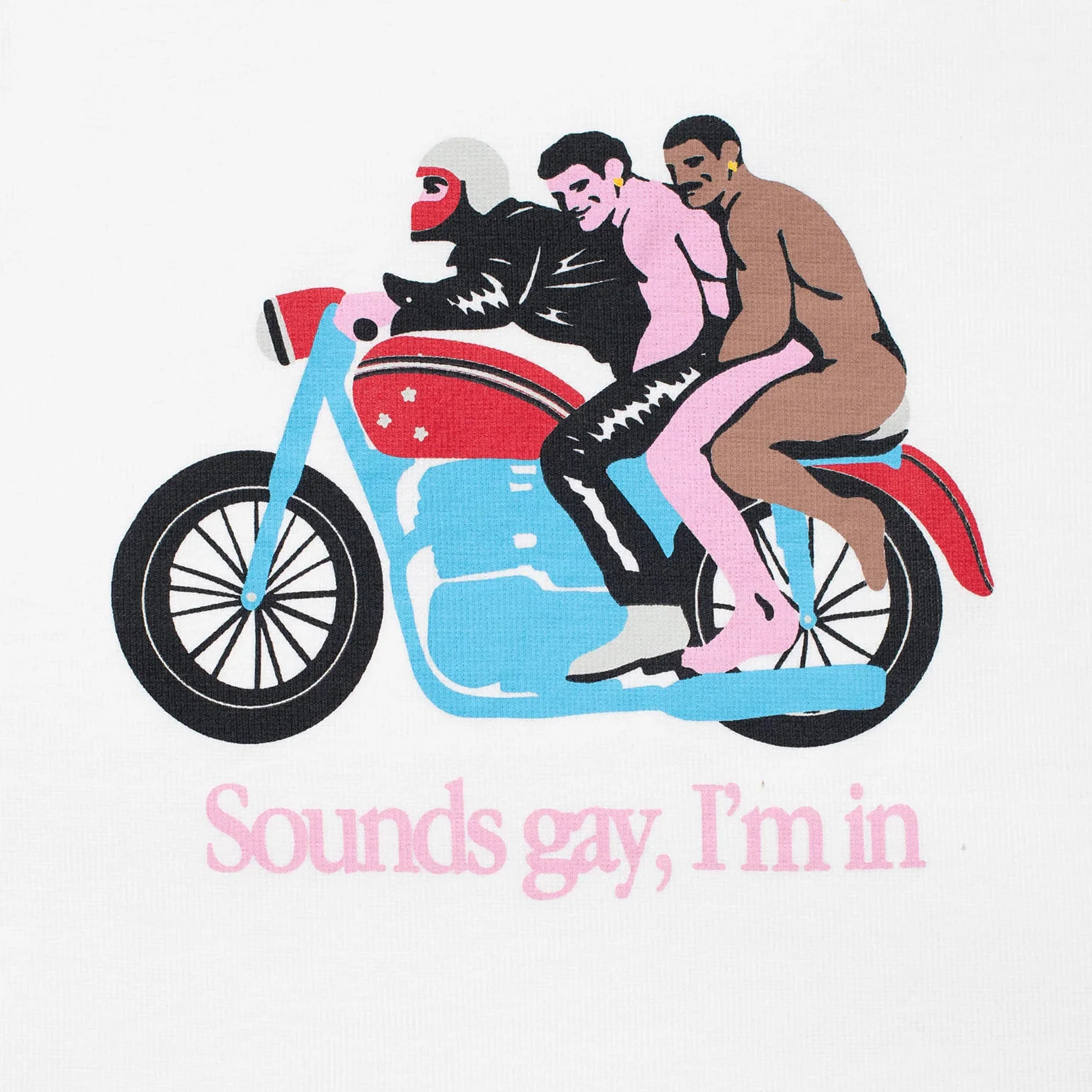 Carne Bollente Mens Sounds Gay We're In Tee - Image 4