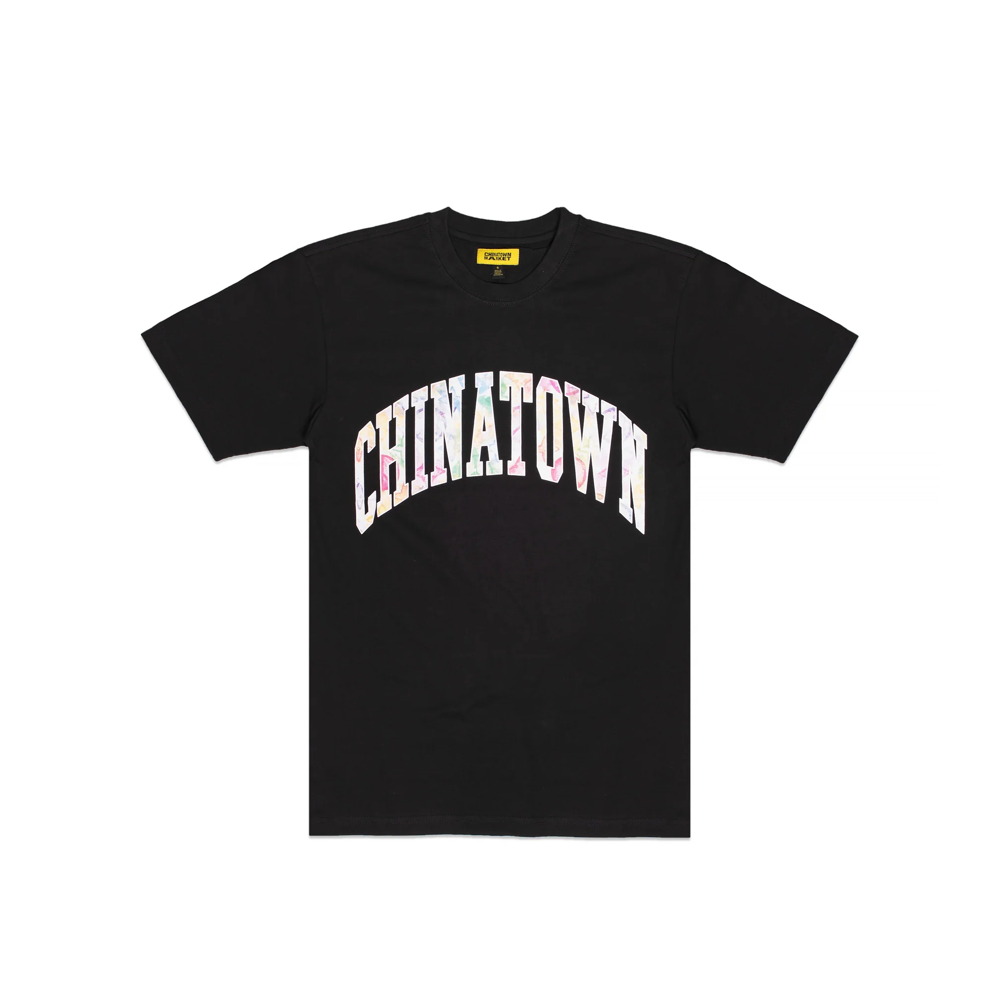 Chinatown Market Mens Watercolor Arc T-Shirt 'Black'