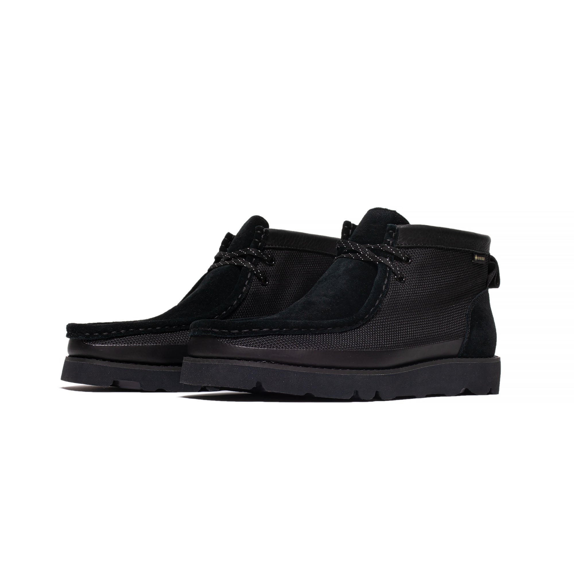 Clarks Mens Wallabee 2.0 GTX Shoes 'Black' - Image 2