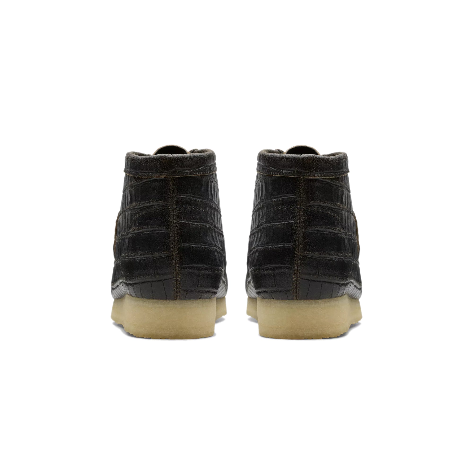 Clarks Mens Wallabee Croc Distress Boots - Image 3