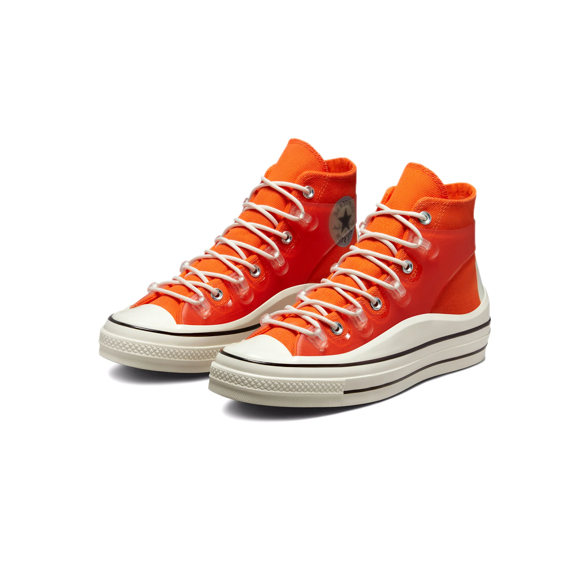Converse Mens Chuck 70 Utility Hi Shoes 'Bold Mandarin' - Image 2