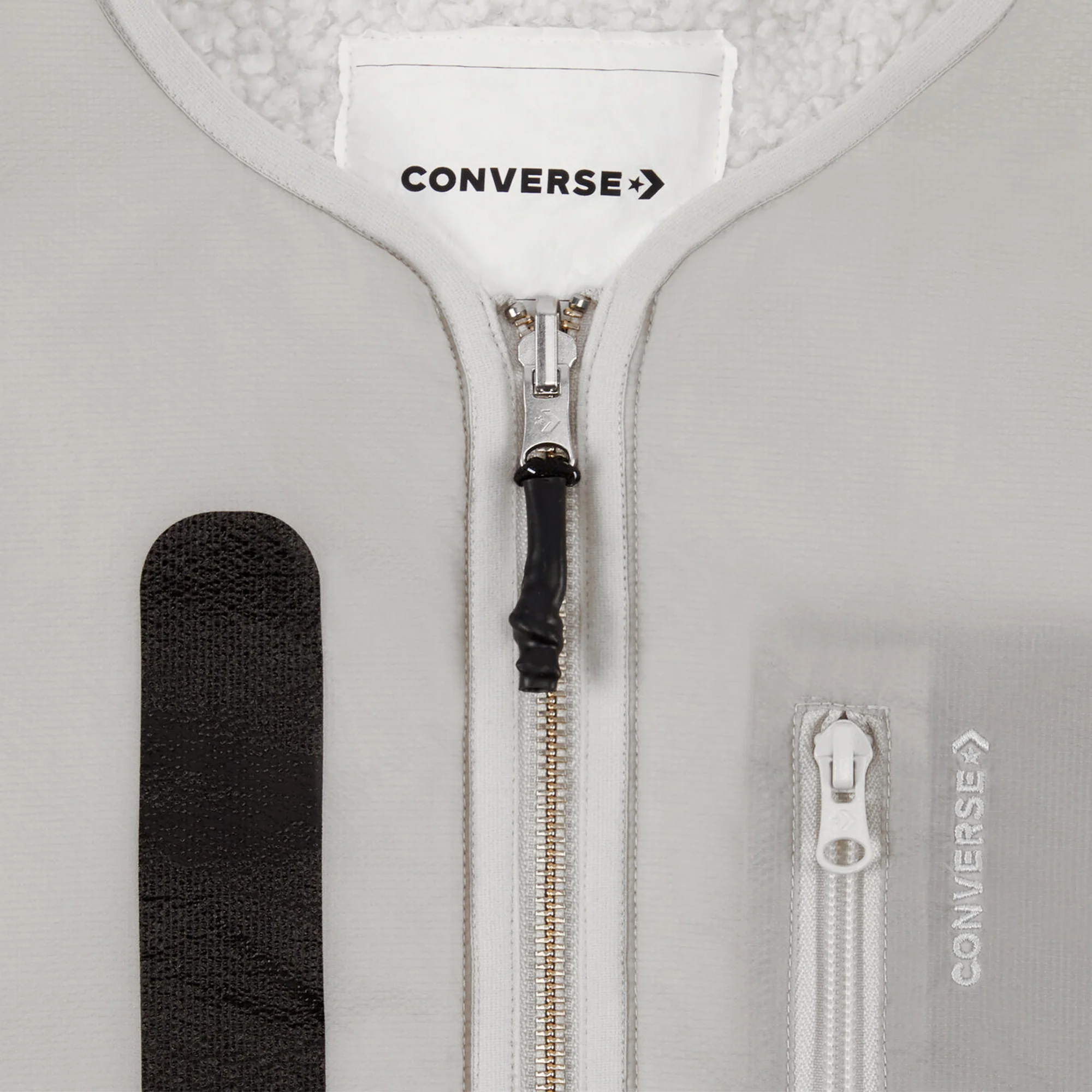 Converse x Slam Jam 'Bone' Sherpa Jacket - Image 3