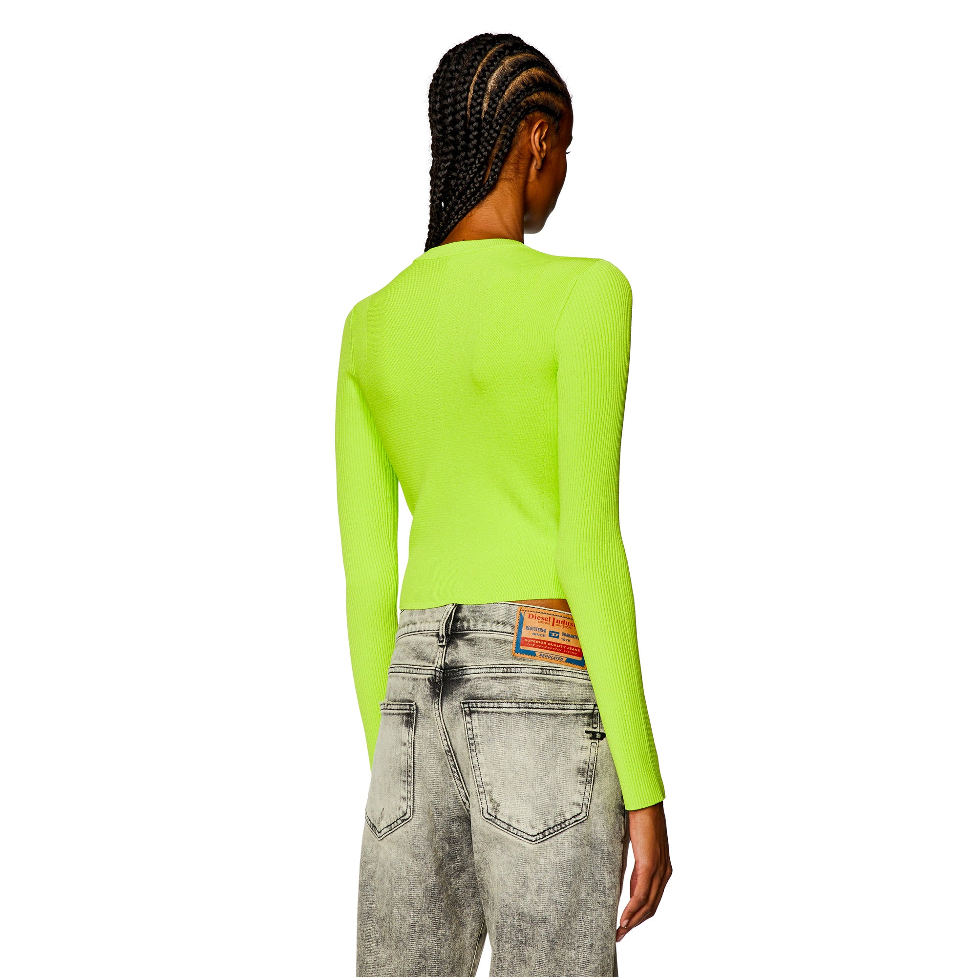 Diesel Womens M-VALARY Knit Shirt - Image 3