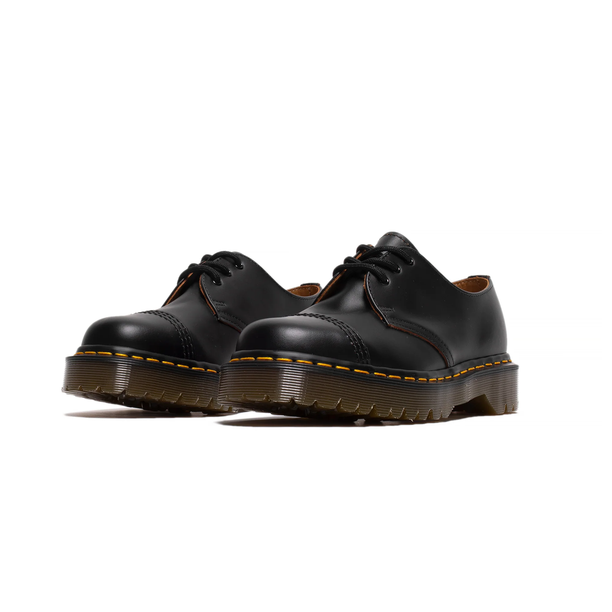 Dr Martens Mens 1461 Toe Cap Bex Oxford Shoes - Image 2