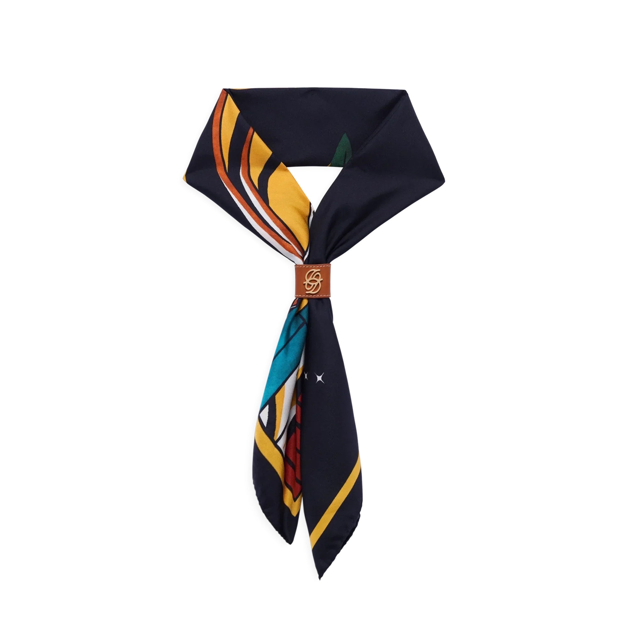 Drôle de Monsieur Foulard Soie Tropicana Tie - Image 3