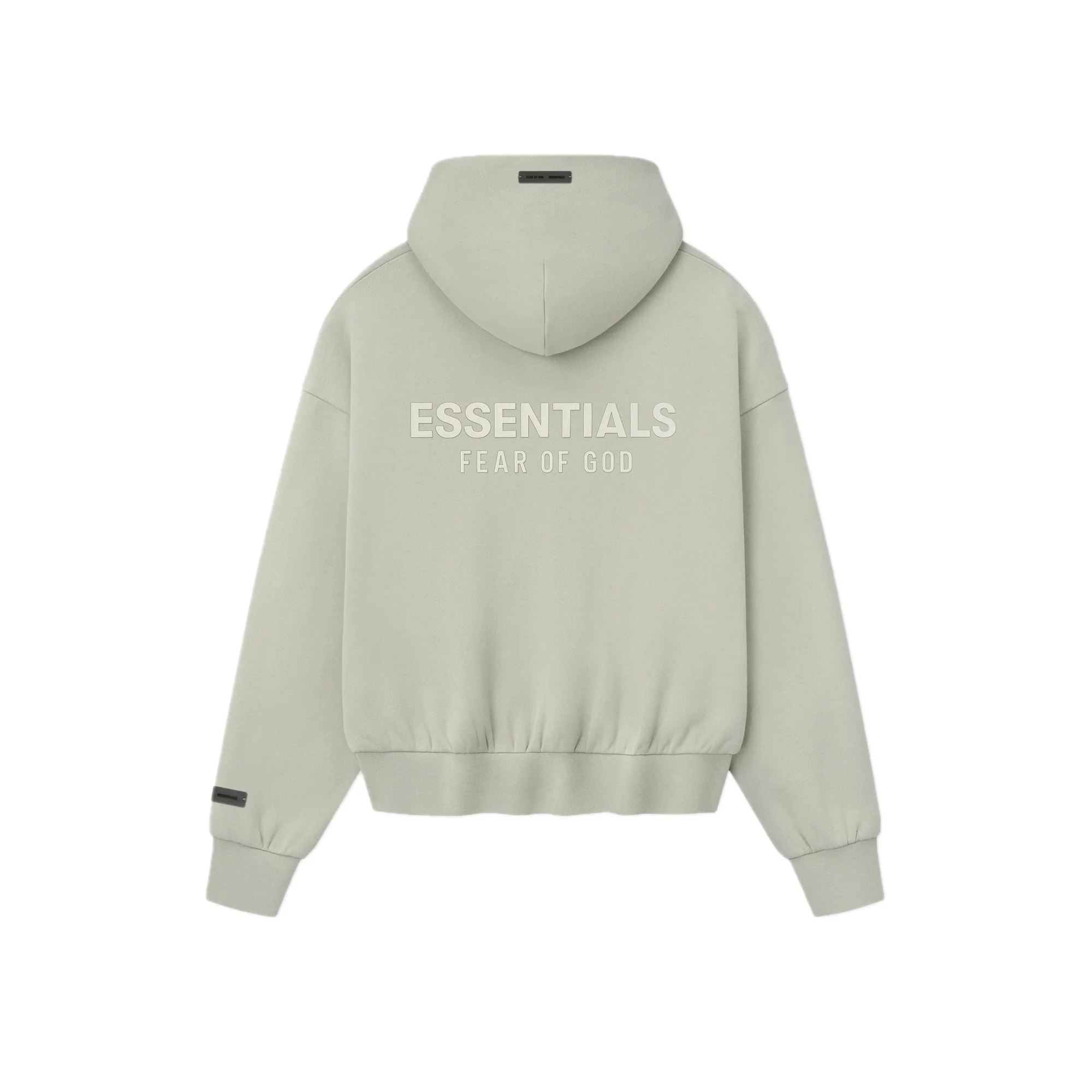 Fear of God ESSENTIALS Mens Classic Fit Fleece Zip-Up Hoodie - Image 2