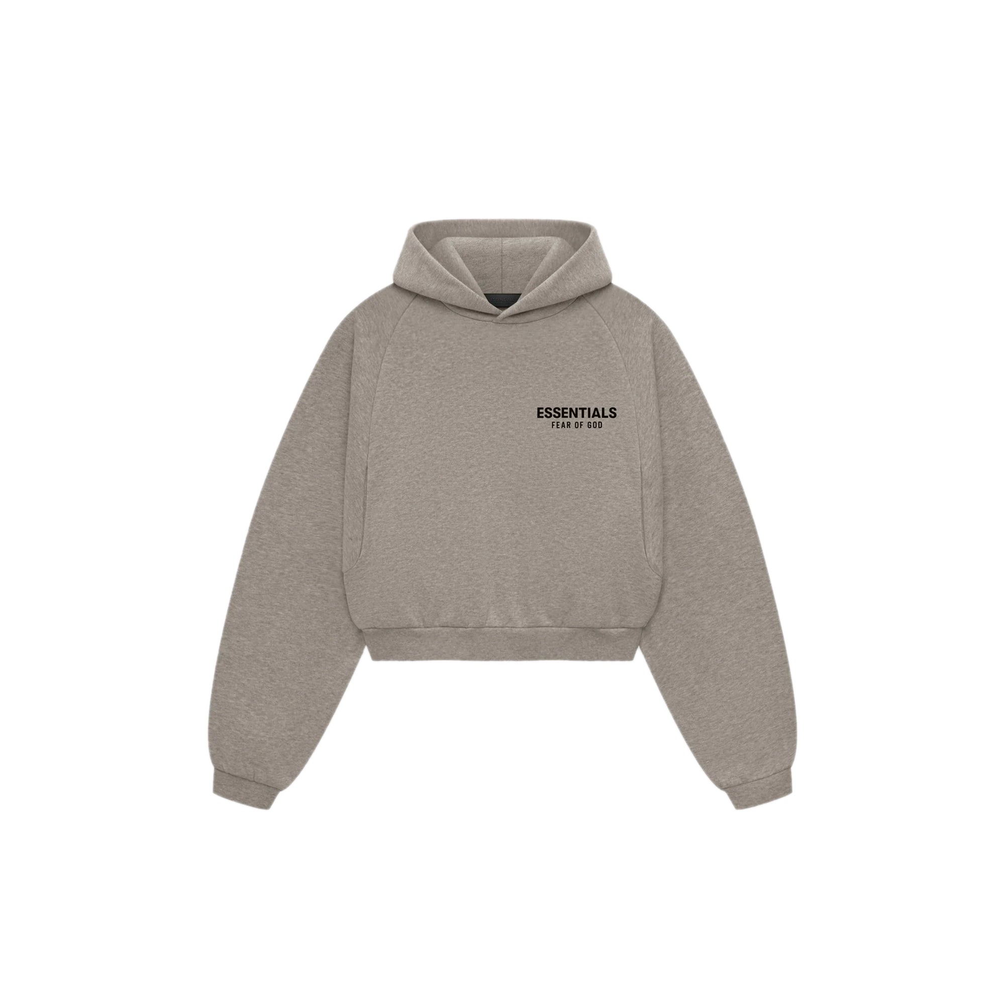 Fear of God Essentials Womens Fleece Cropped Hoodie