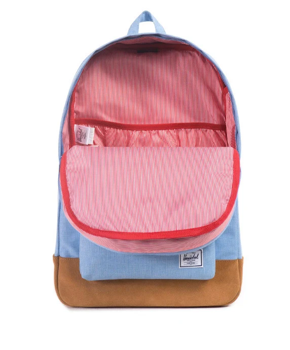Herschel Supply Co: Heritage Crosshatch (Chambray/Tan) - Image 2