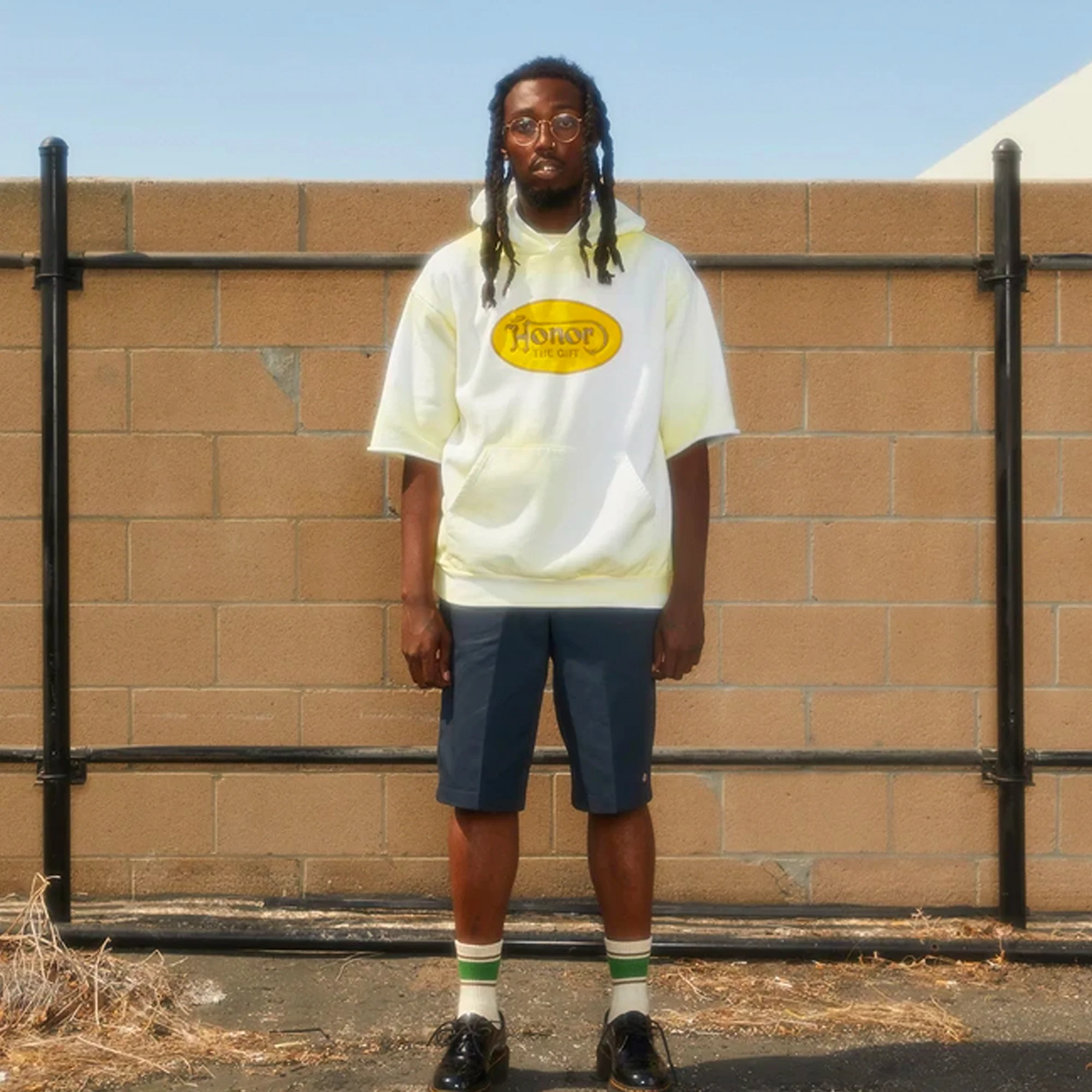 Honor The Gift Mens City Of Angels Hoodie 'EW' - Image 3