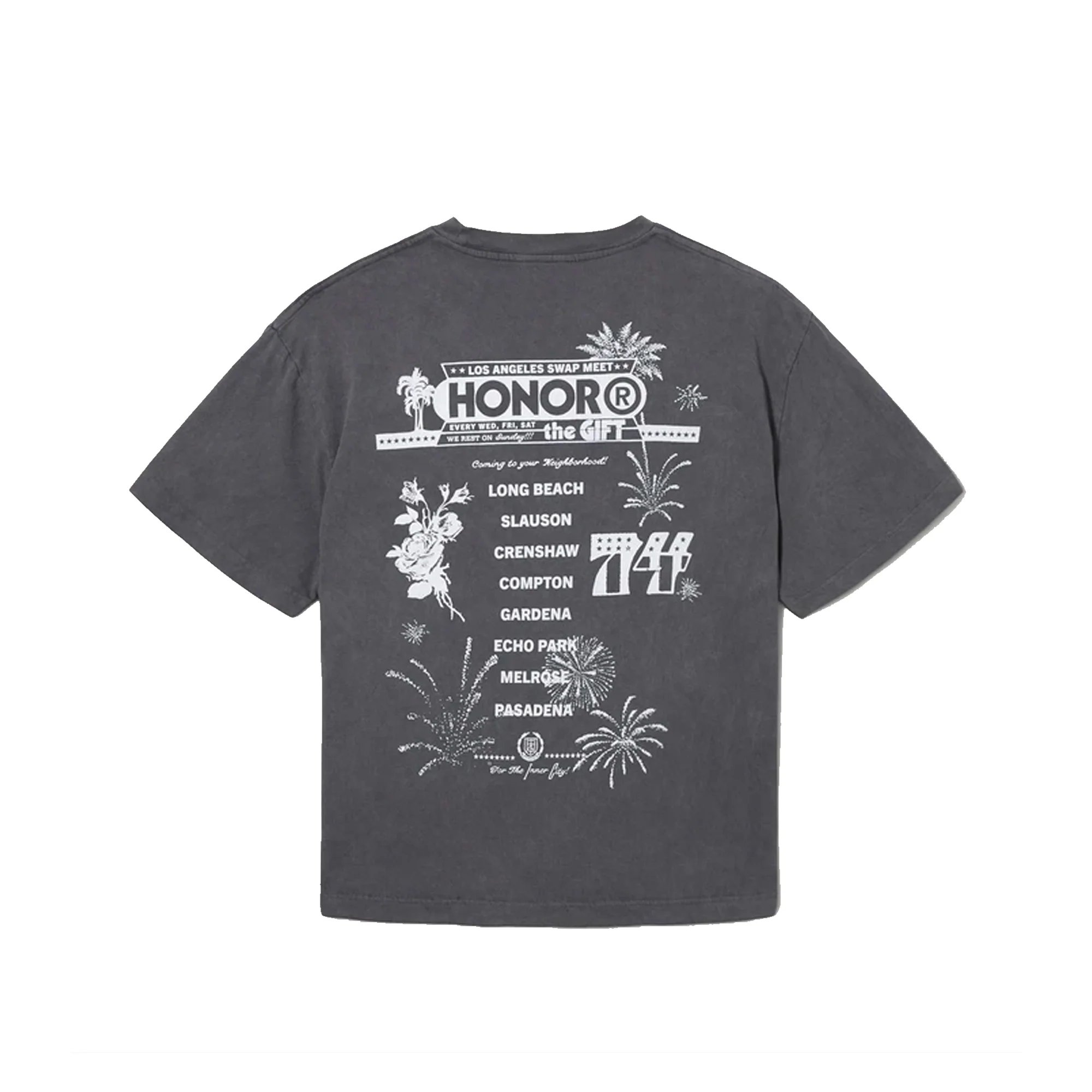 Honor The Gift Mens Swap Meet Tee 'Black' - Image 2