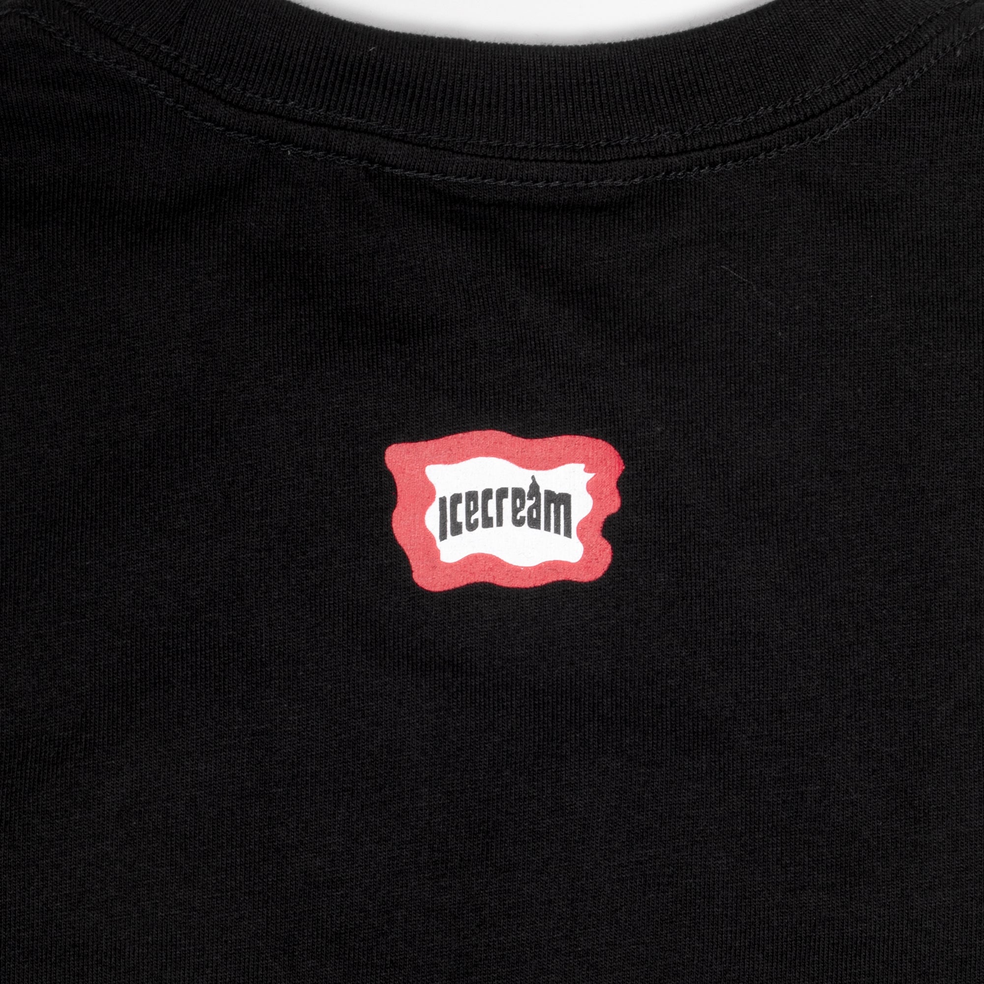 Icecream Mens Running Dog SS Tee 'Black' - Image 3