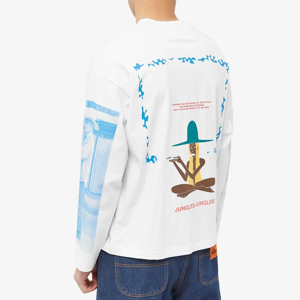 Jungles Mens Password To Nirvana LS Tee - Image 2
