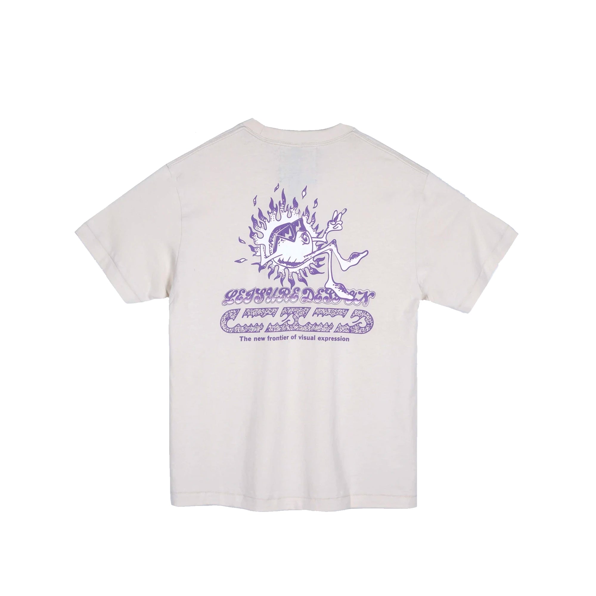 Jungles Mens Sun Man UV Tee 'White' - Image 3