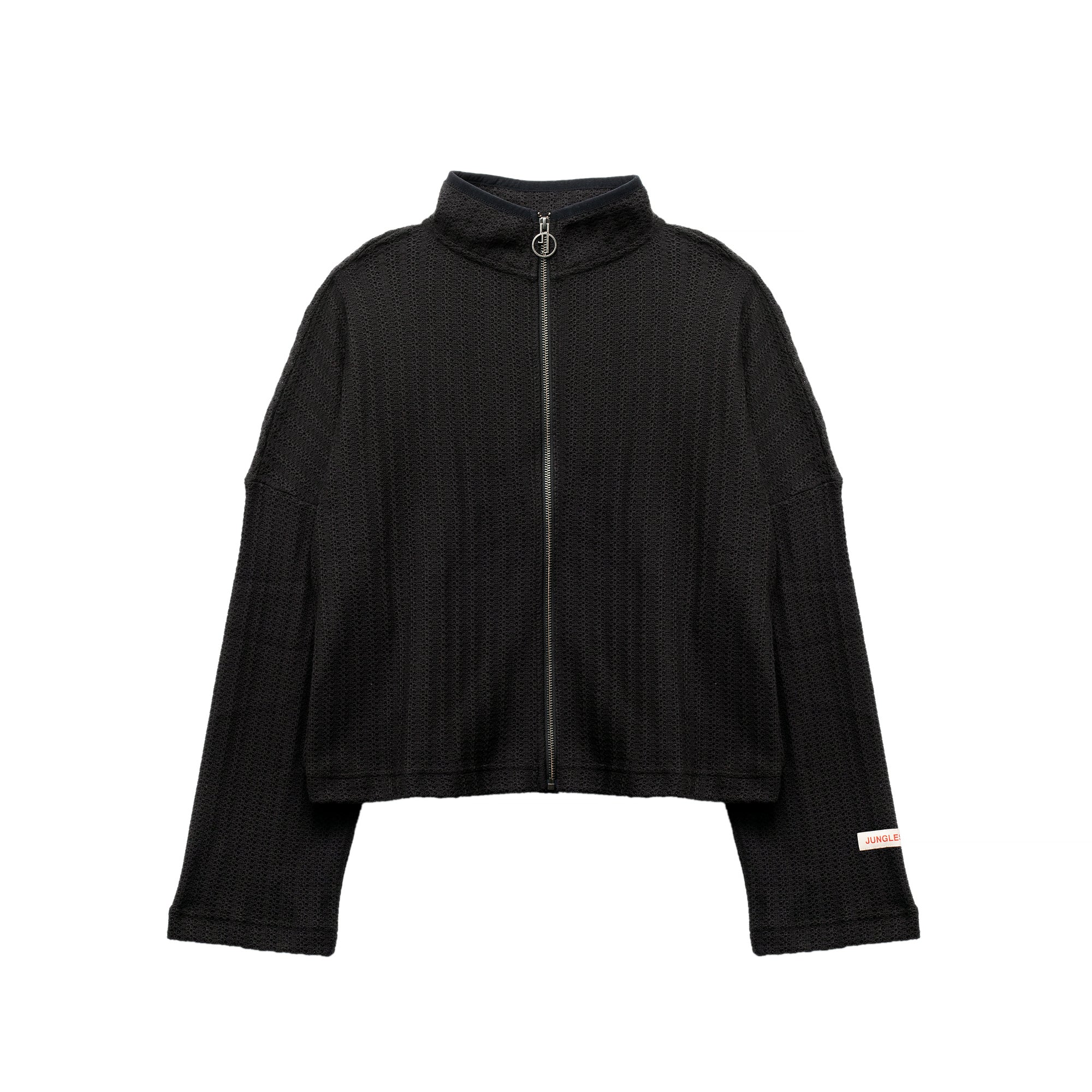 Jungles Mens Zip Up Boxy Knitwear