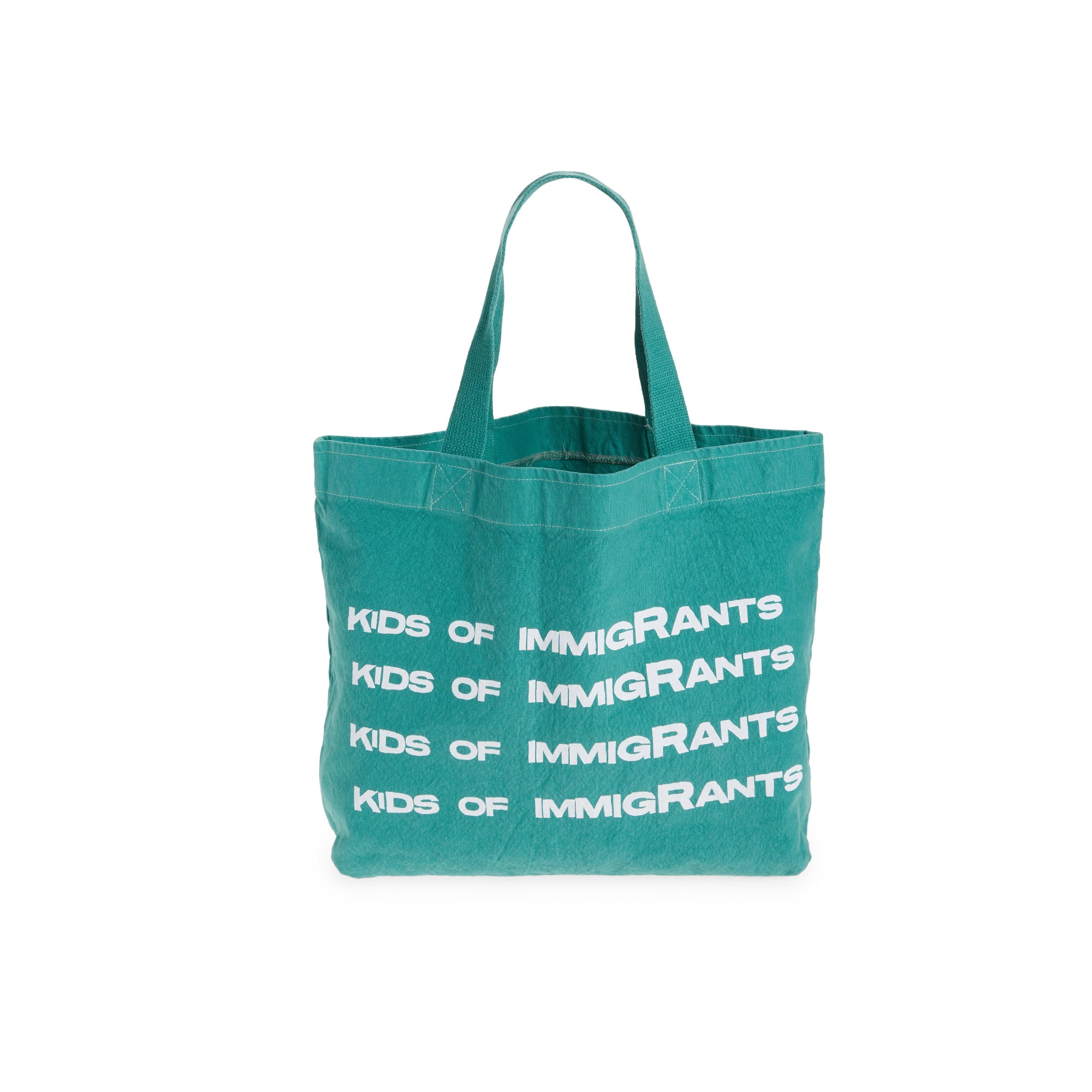 Kids Of Immigrants Support Your Friends Tote Bag 'Teal' - Image 2