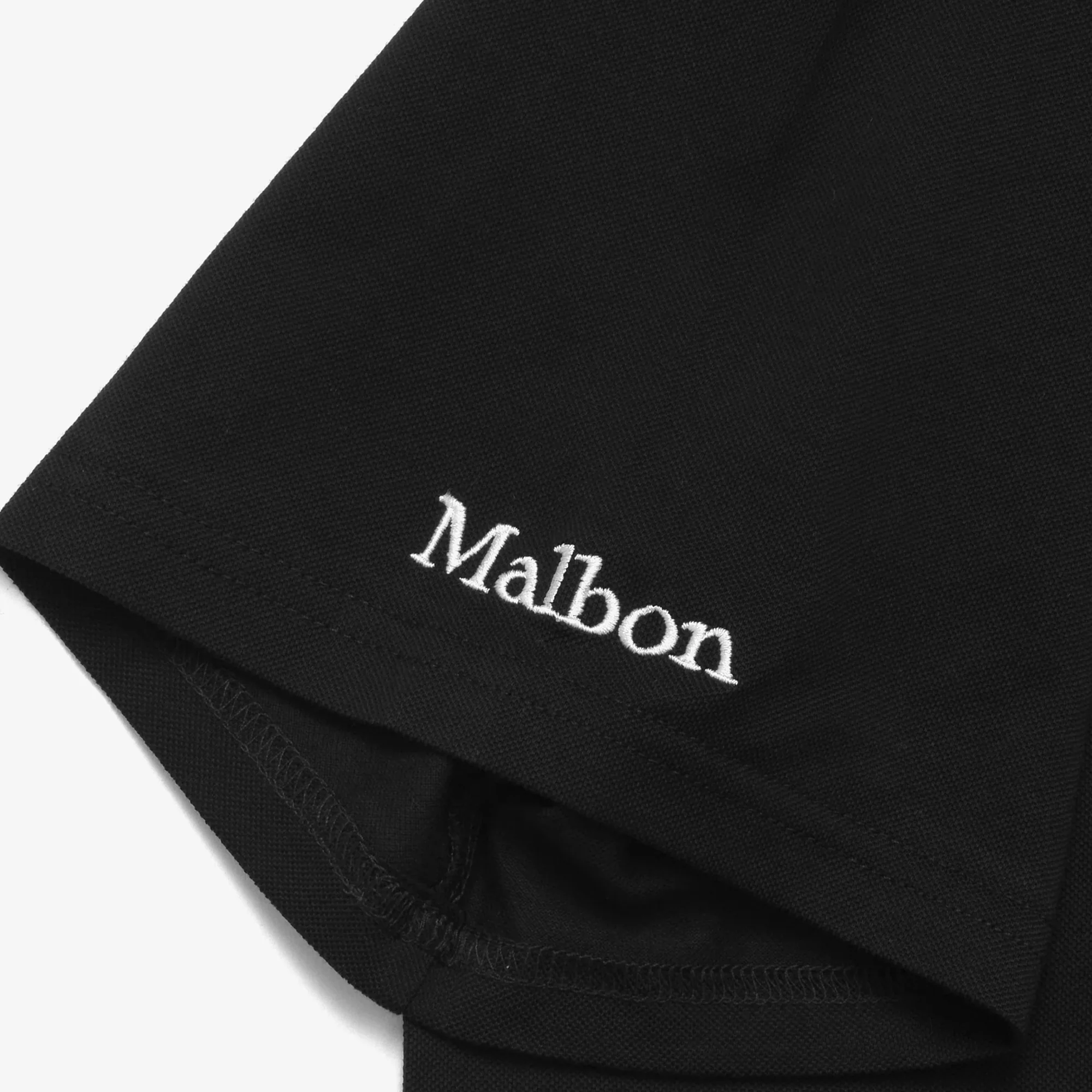 Malbon Golf Mens Fishing Buckets Pique Polo Shirt - Image 4