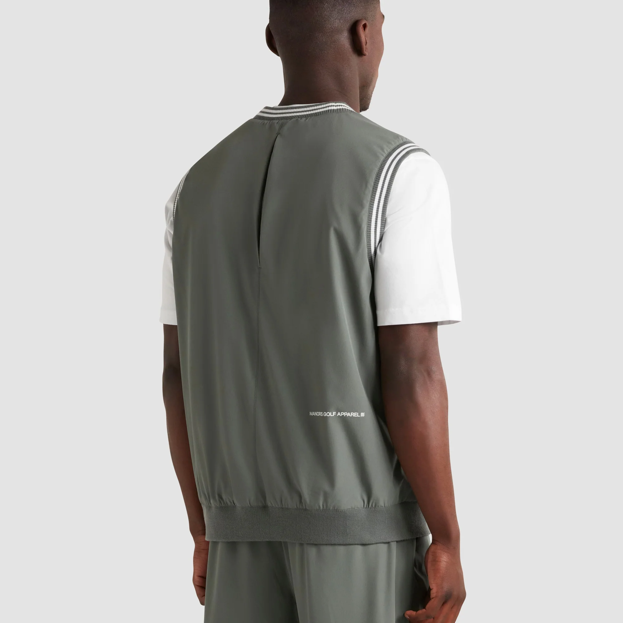 Manors Mens Crewneck Vest - Image 3