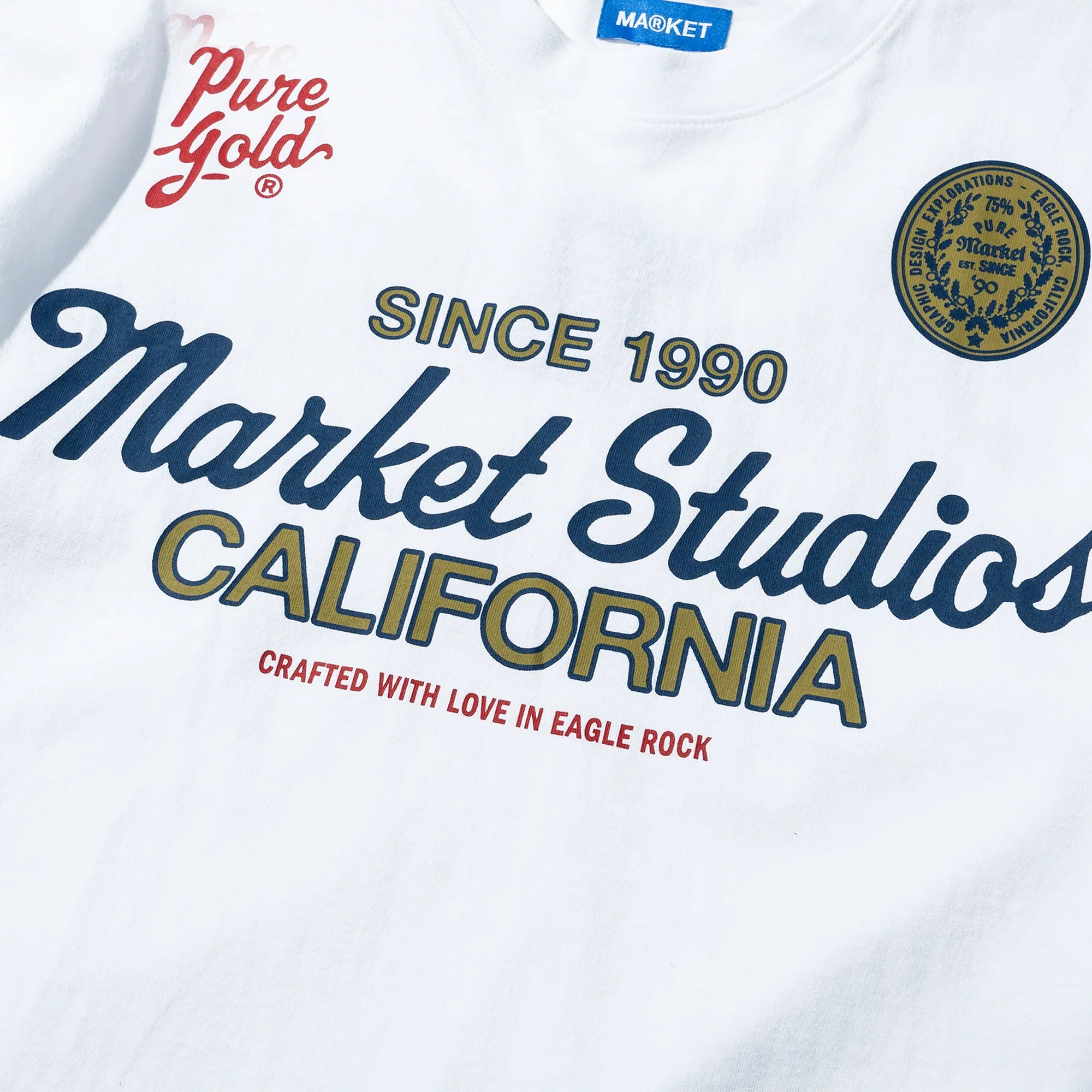Market Mens Pure Gold Tee - Image 4