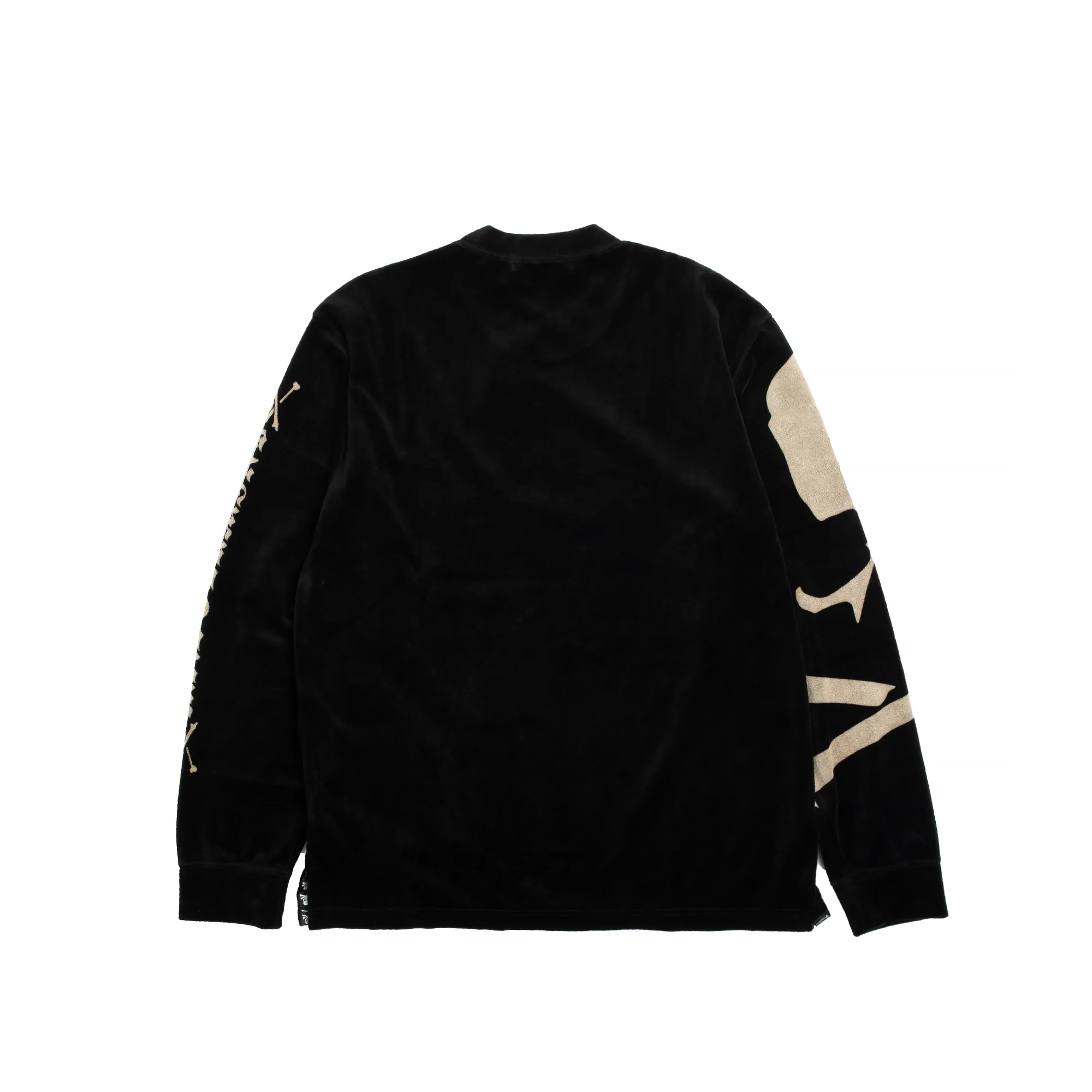 Mastermind JAPAN Mens Velour Long Sleeve Sweatshirt - Image 4