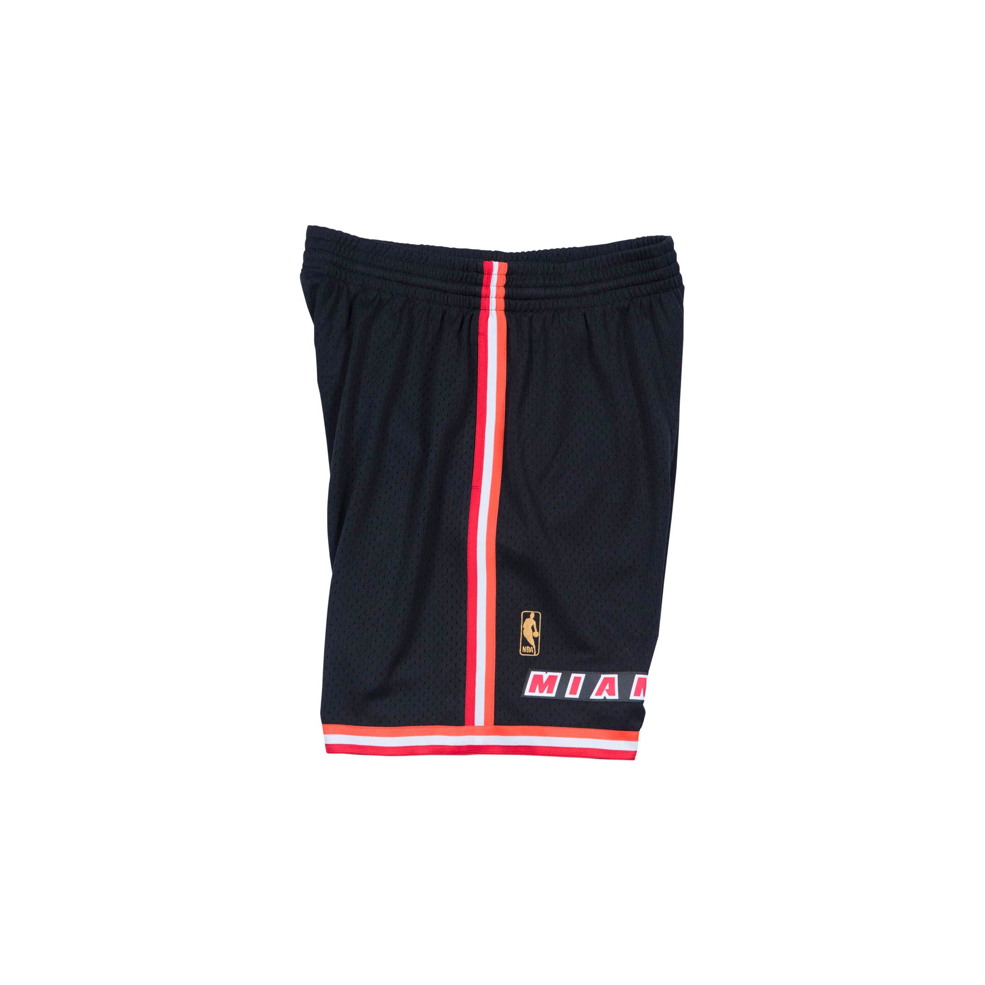 Mitchell & Ness Mens Miami Heat Swingman Shorts - Image 2