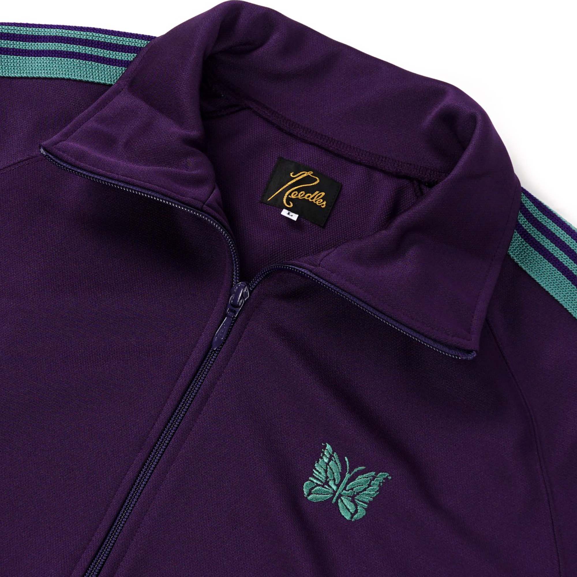 Needles Mens Track 'Eggplant' Jacket - Image 3