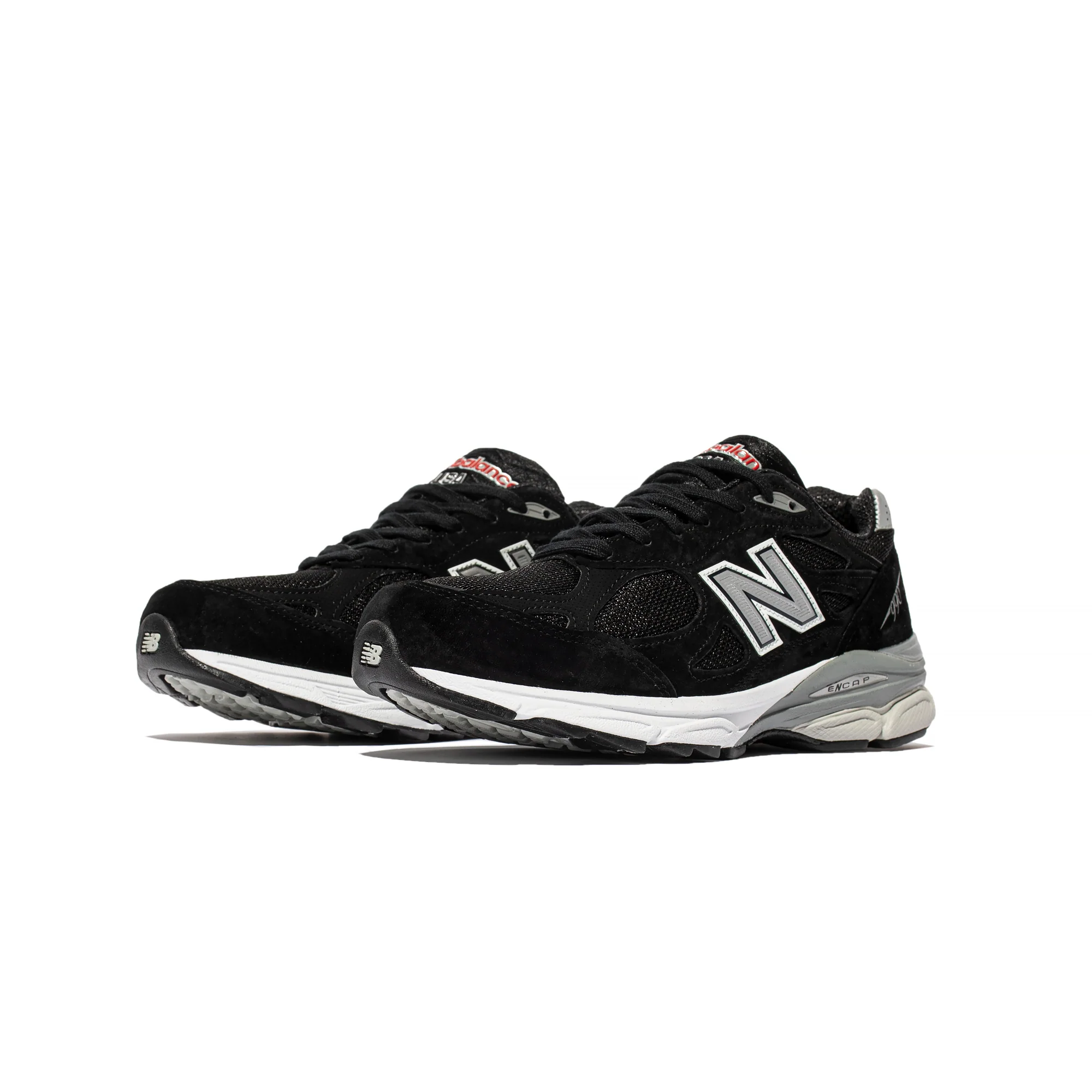 New Balance Mens Made US 990v3 Shoes 'Black' - Image 2