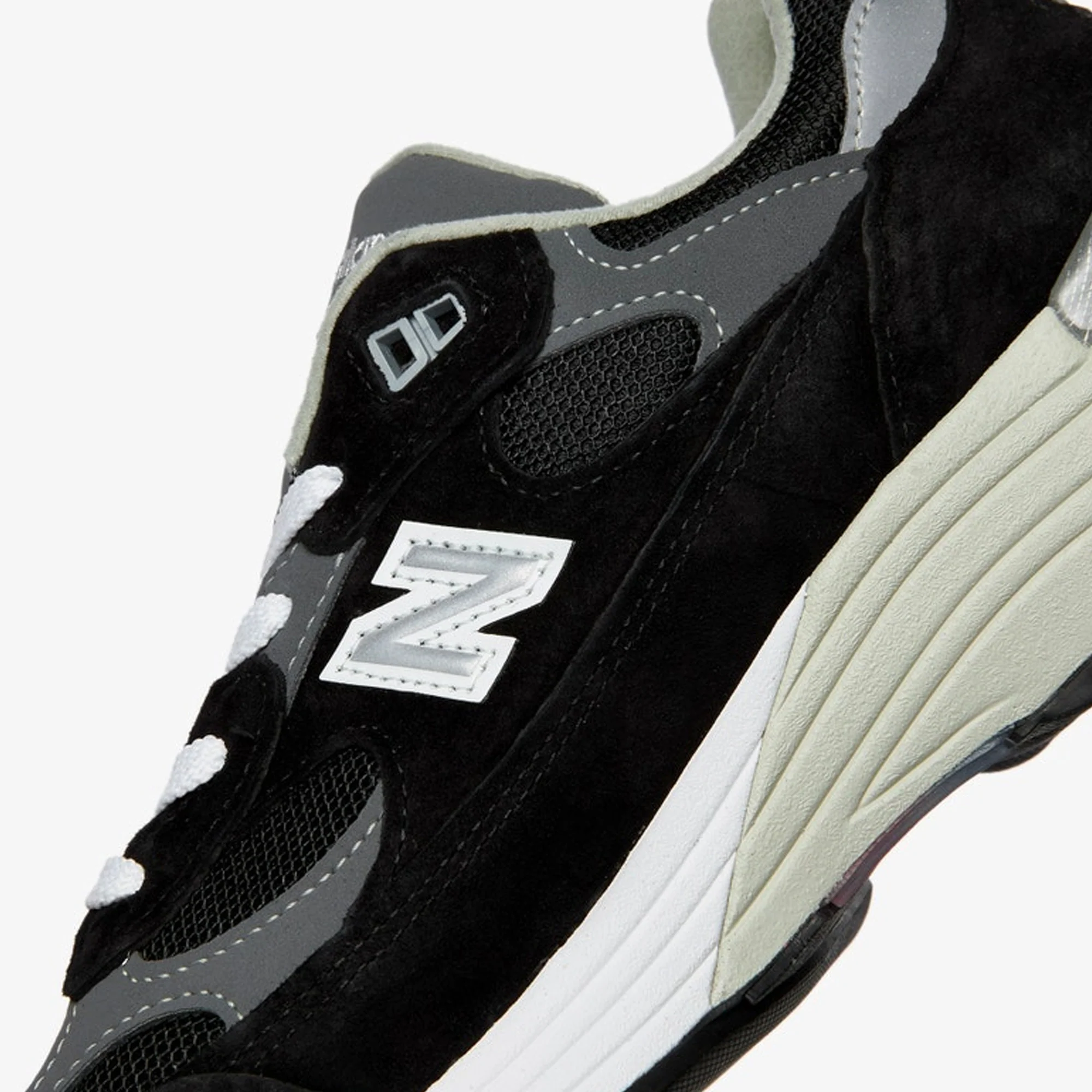 New Balance Mens Made US 992 Shoes 'Black' - Image 4