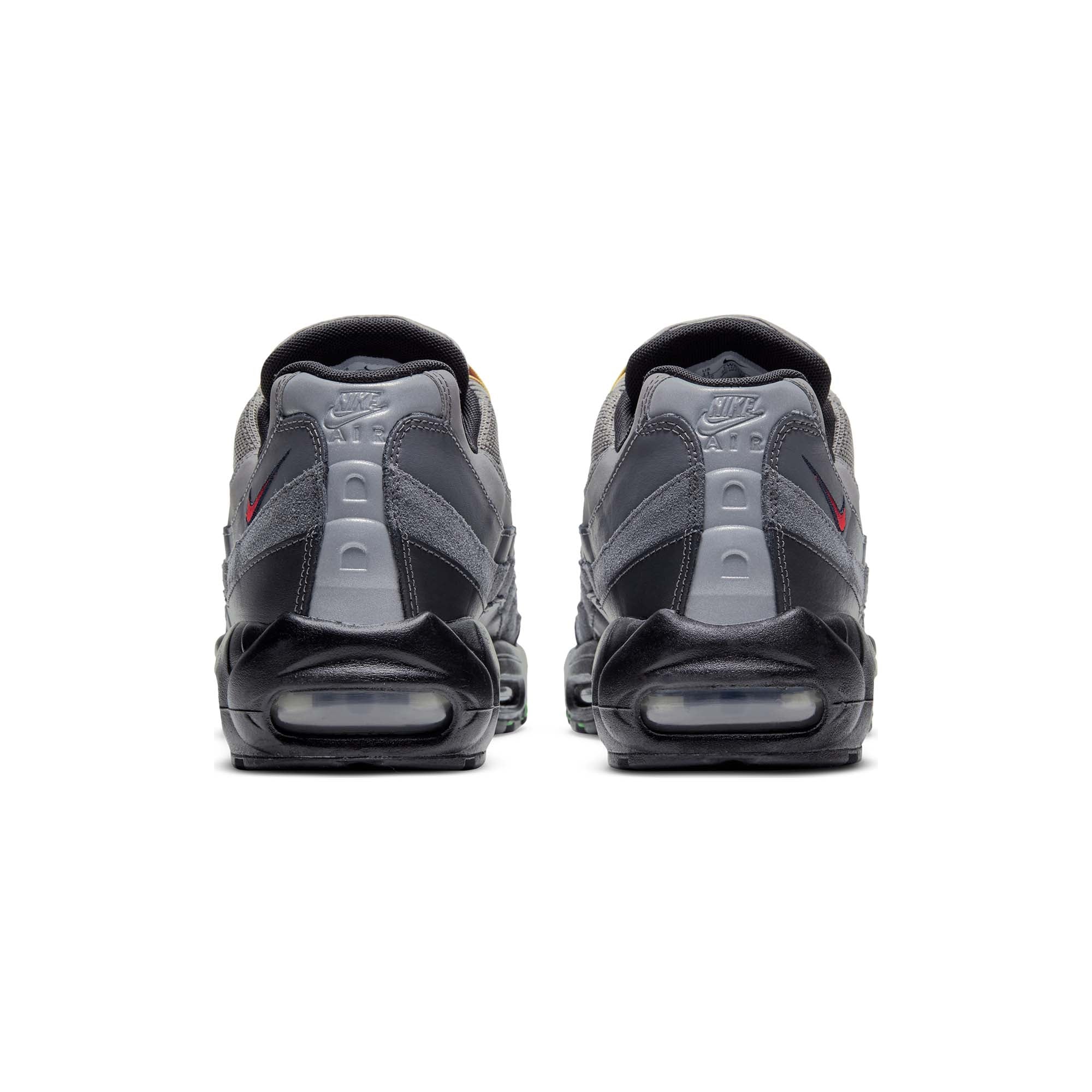Nike Mens Air Max 95 E0I Shoes Light Charcoal/University Red - Image 3
