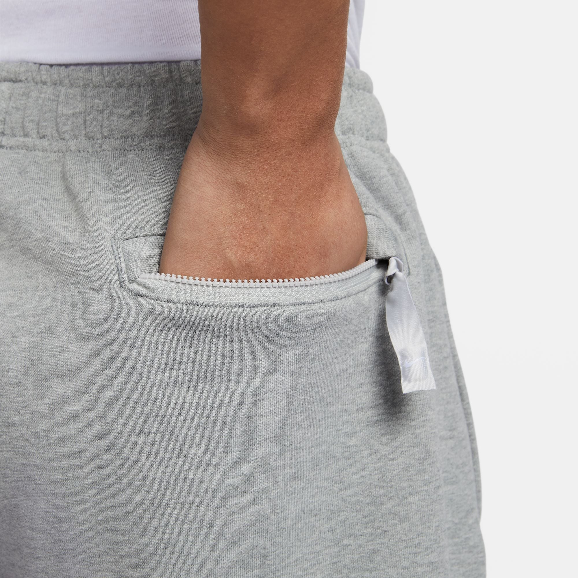 Nike Mens Solo Swoosh French Terry Shorts - Image 4