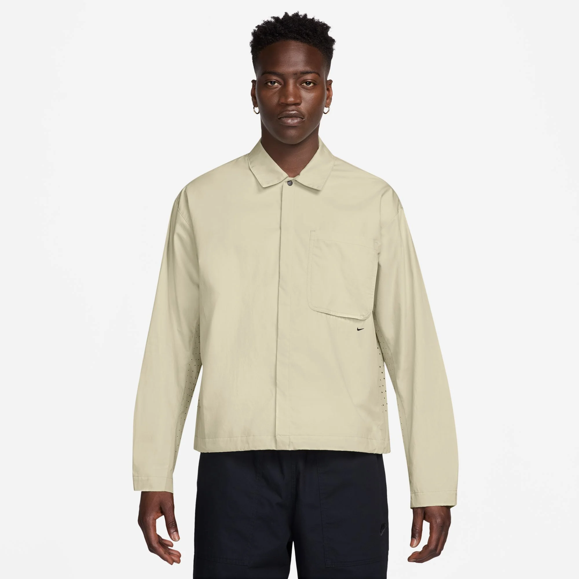 Nike Mens Tech Button Down Shirt - Image 2